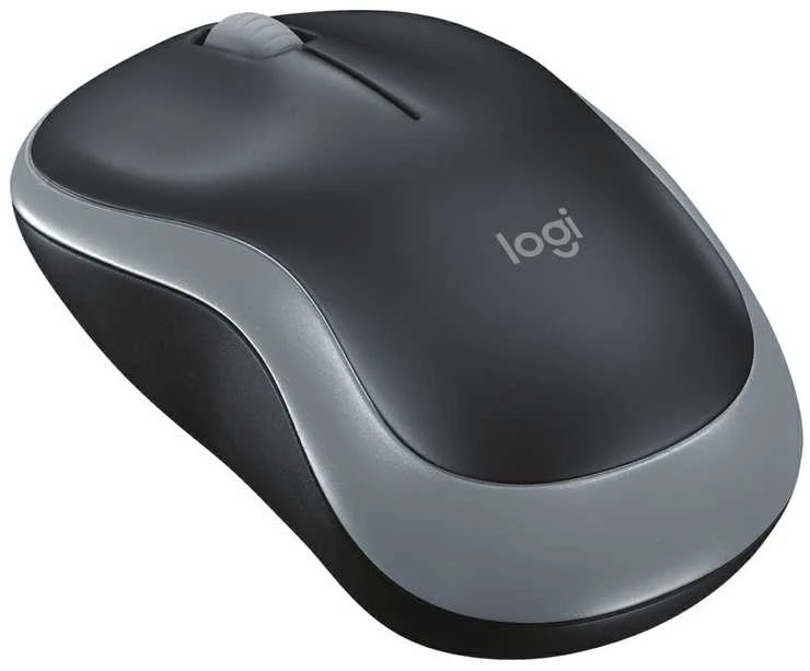 Bevielė pelė Logitech M185 pilka