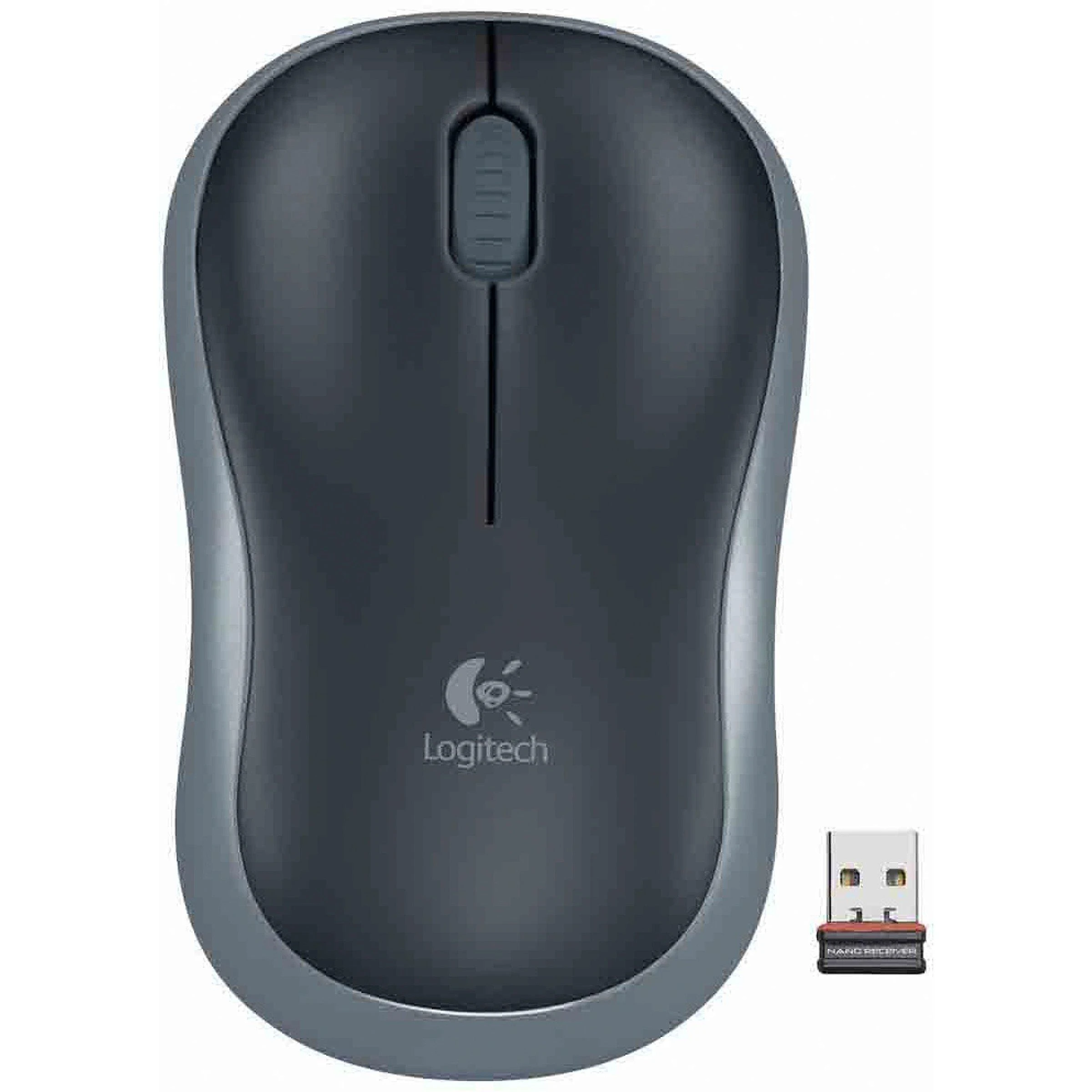 Bevielė pelė Logitech M185 pilka