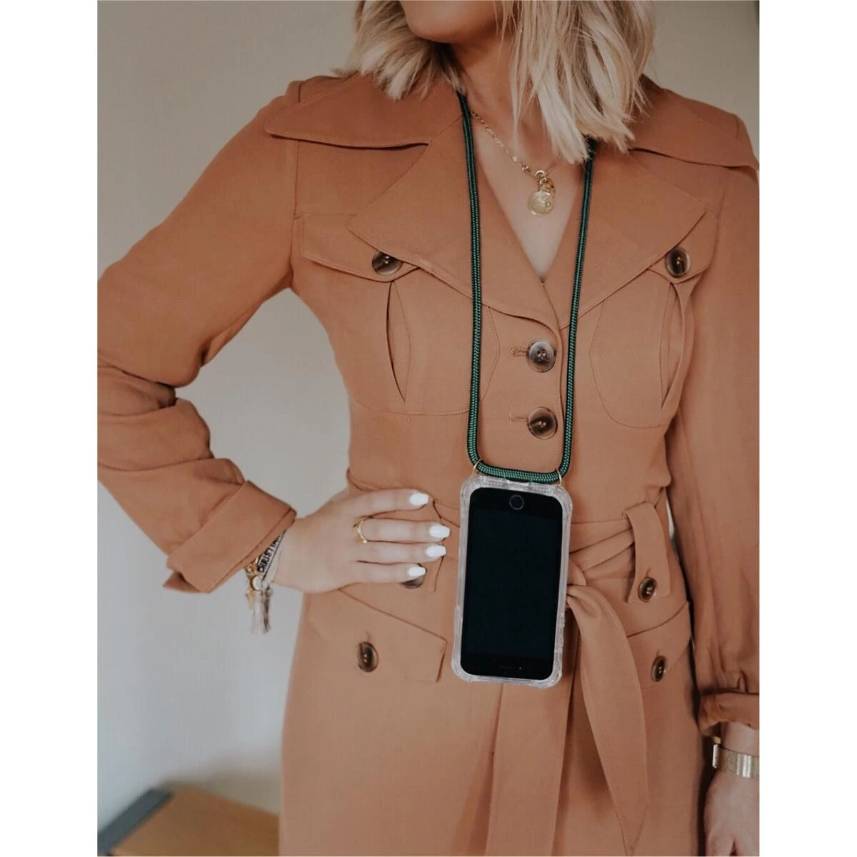 Lookabe Telefono dėklas su kaklo dirželiu iPhone X/Xs