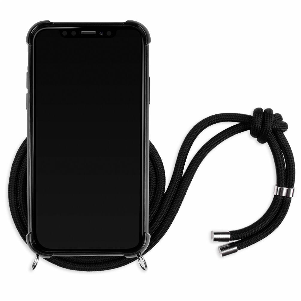 Lookabe Telefono dėklas su kaklo dirželiu iPhone XR, skaidrus