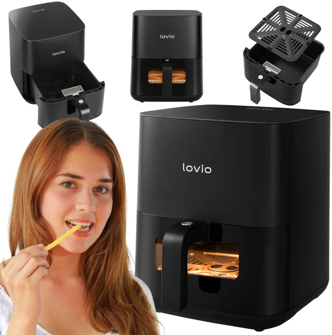 Lovio LVAF001BK PureFry 5L Juodas