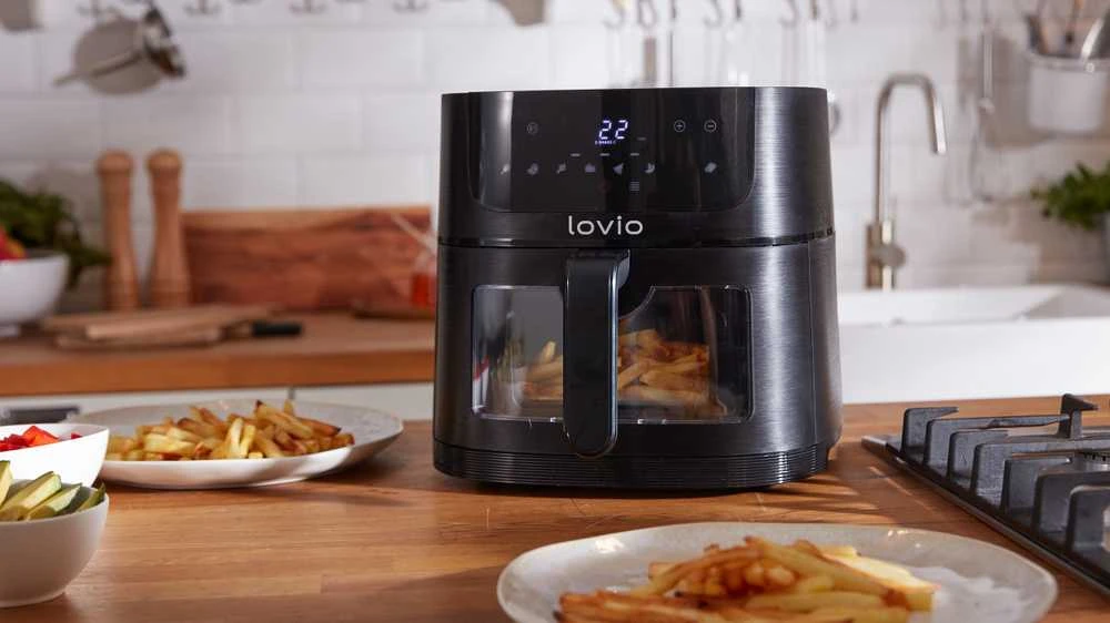 Gruzdintuvė Lovio LVAF002BK „PureFry XL Smart“, 6 l, juodas