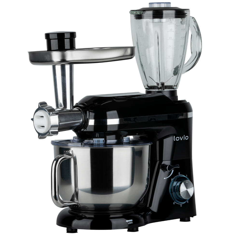 Virtuvinis kombainas Lovio LVSTM02PBK ChefAssistant Plus Juodas