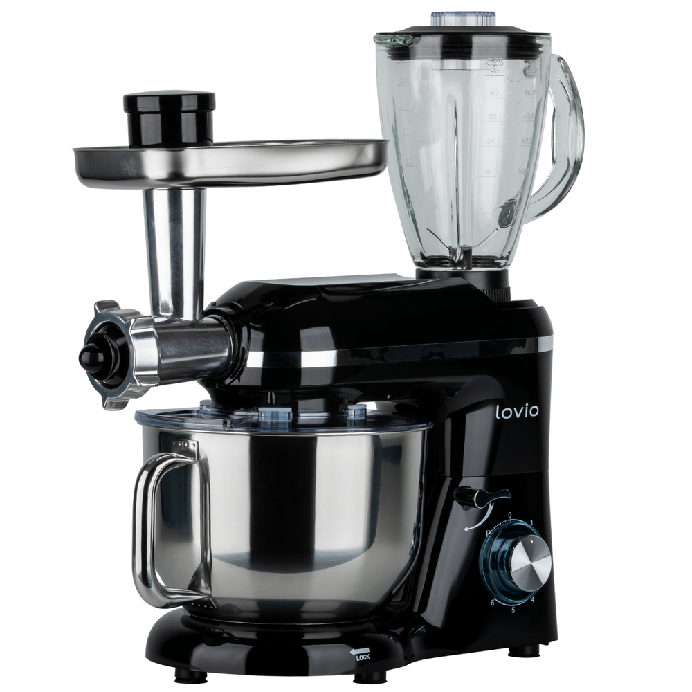 Virtuvinis kombainas Lovio LVSTM02PBK ChefAssistant Plus Juodas