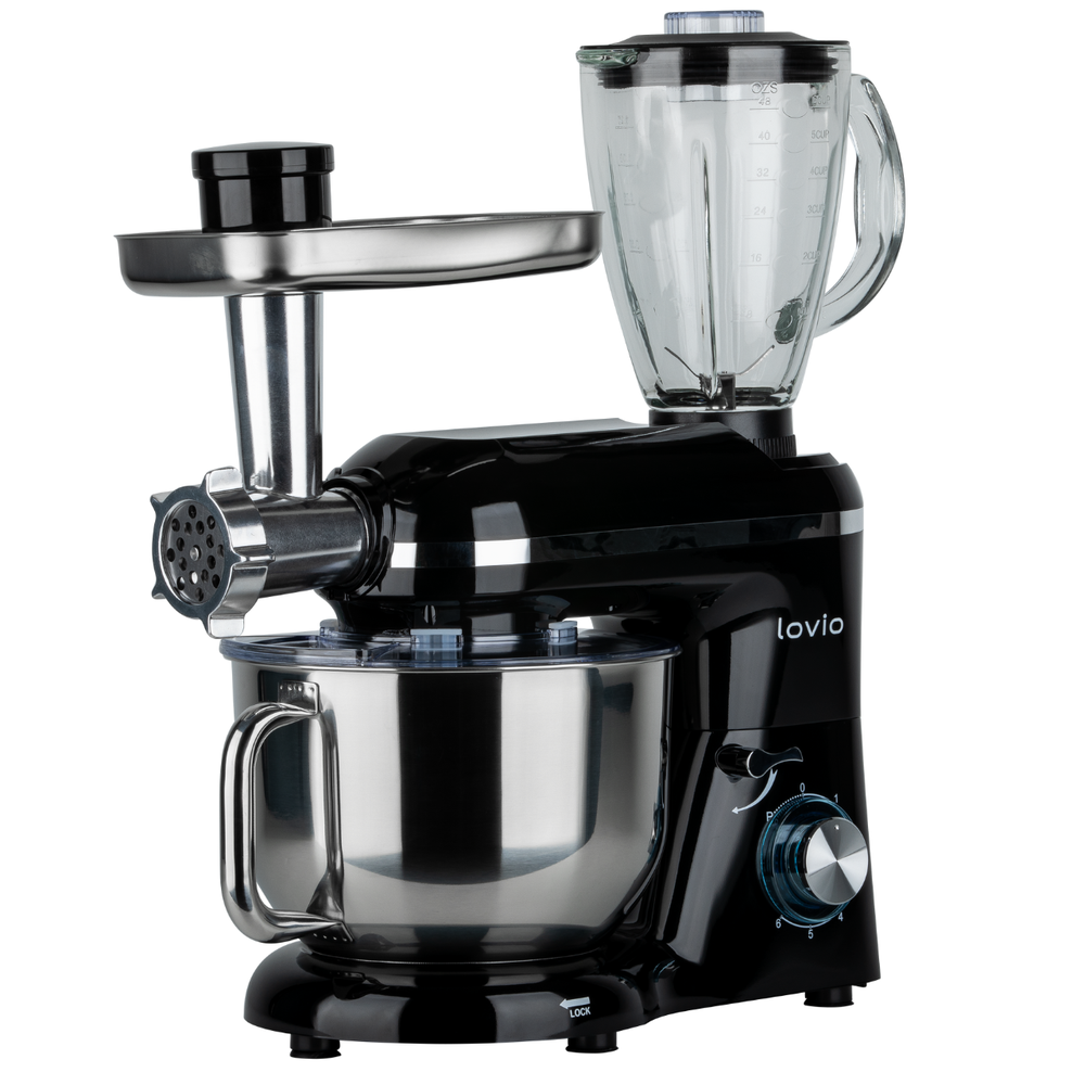 Virtuvinis kombainas Lovio LVSTM02PBK ChefAssistant Plus Juodas