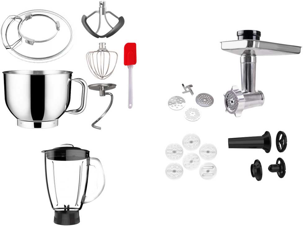 Virtuvinis kombainas Lovio LVSTM02PBK ChefAssistant Plus Juodas