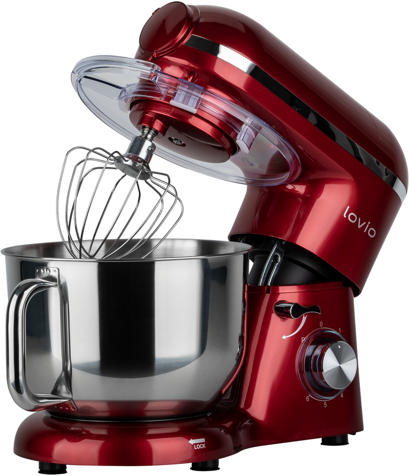 Virtuvinis kombainas Lovio LVSTM02PRD ChefAssistant Plus Raudona