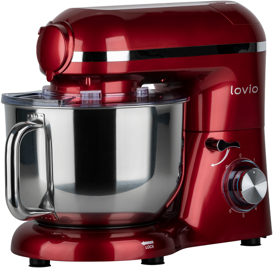 Virtuvinis kombainas Lovio LVSTM02PRD ChefAssistant Plus Raudona