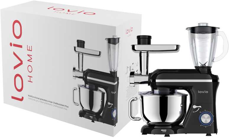 Virtuvinis kombainas Lovio LVSTM02PRD ChefAssistant Plus Raudona