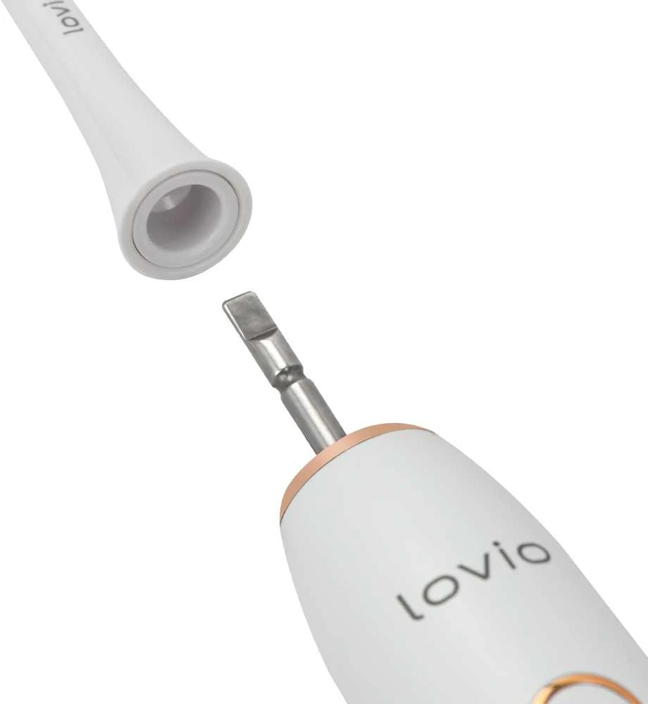 LOVIO_Home SonicProtect PRO szczoteczka elektrinė Balta LVTB124WH
