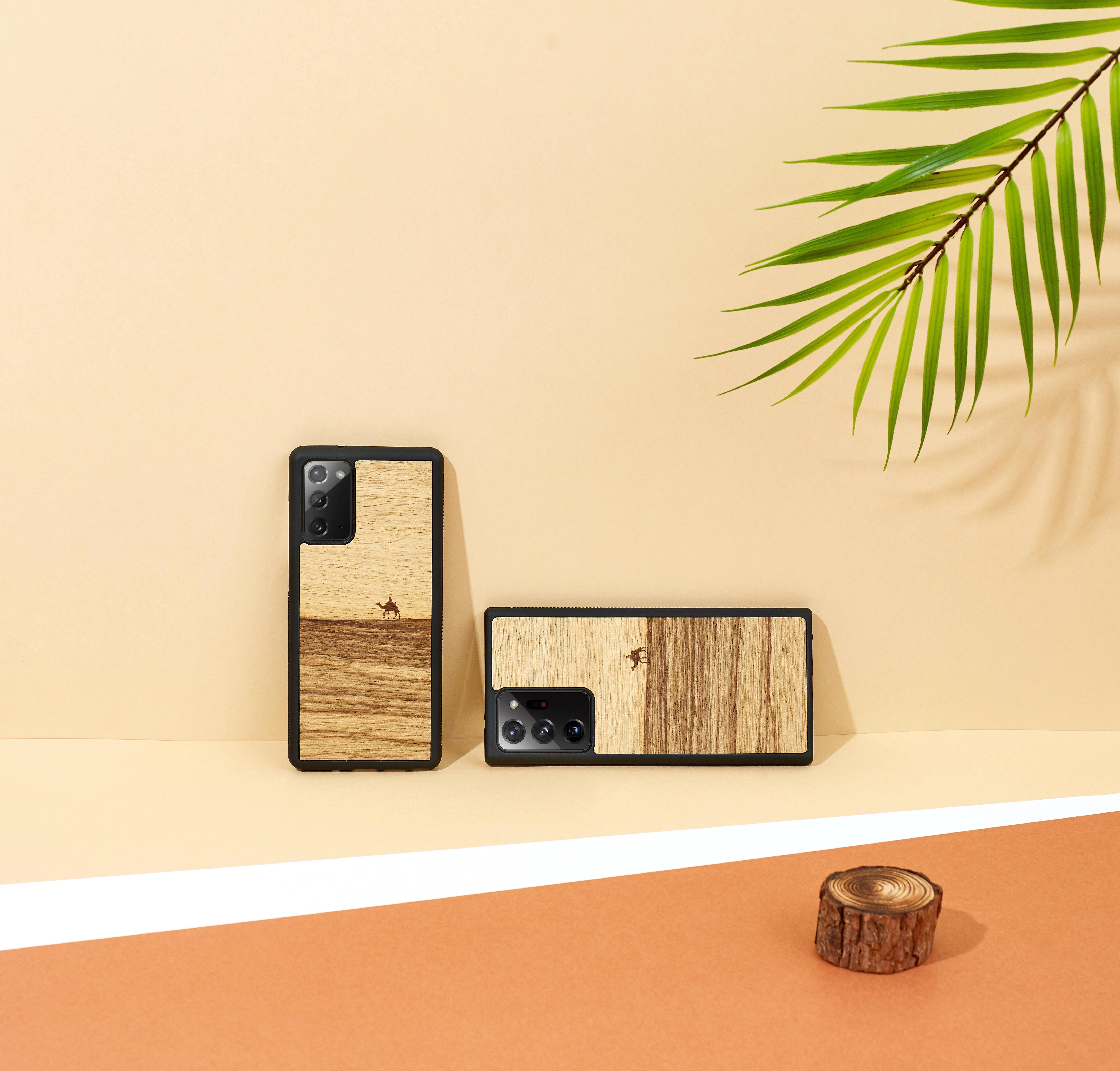 Dėklas MAN&WOOD case for Galaxy Note 20 Ultra terra juodas