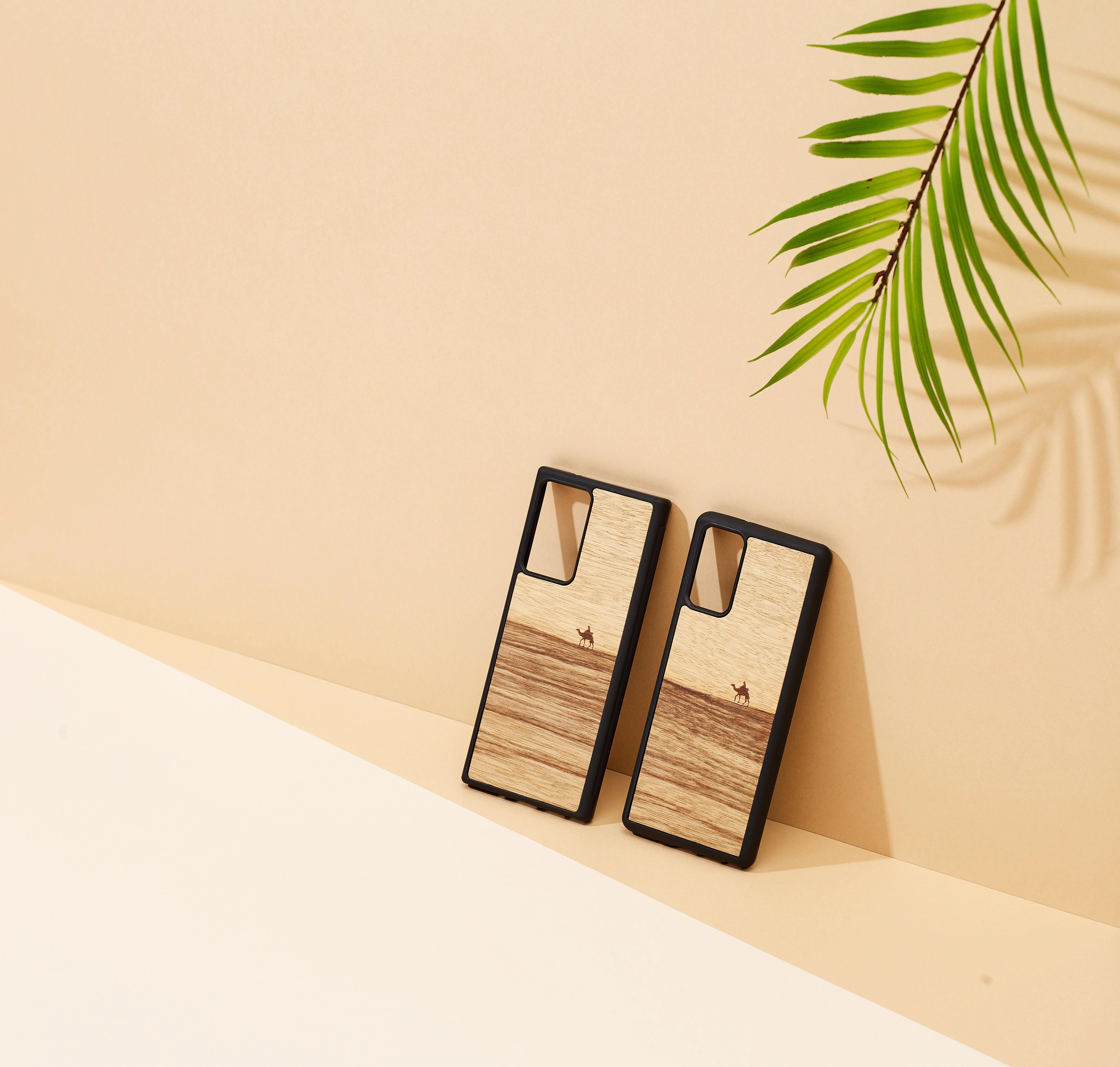Dėklas MAN&WOOD case for Galaxy Note 20 Ultra terra juodas