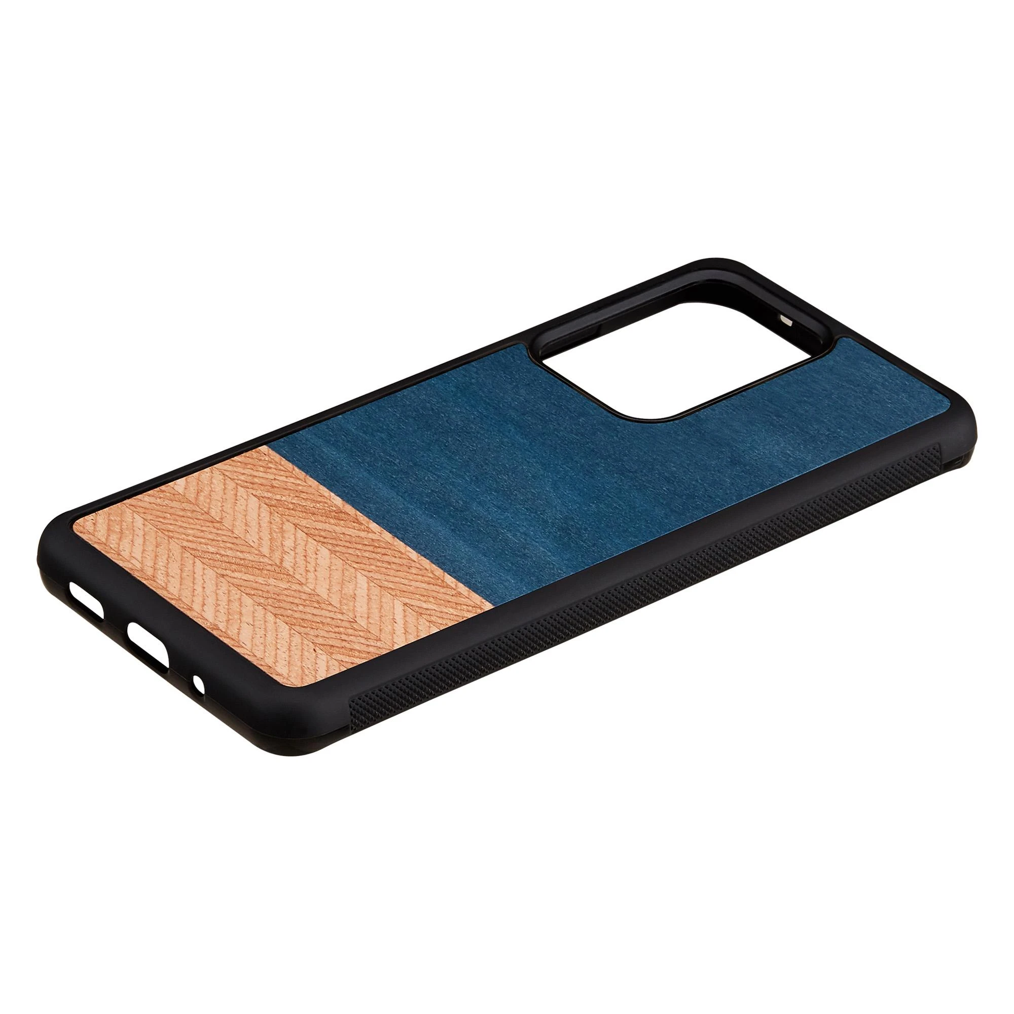 Dėklas MAN&WOOD case for Galaxy S20 Ultra denim juodas