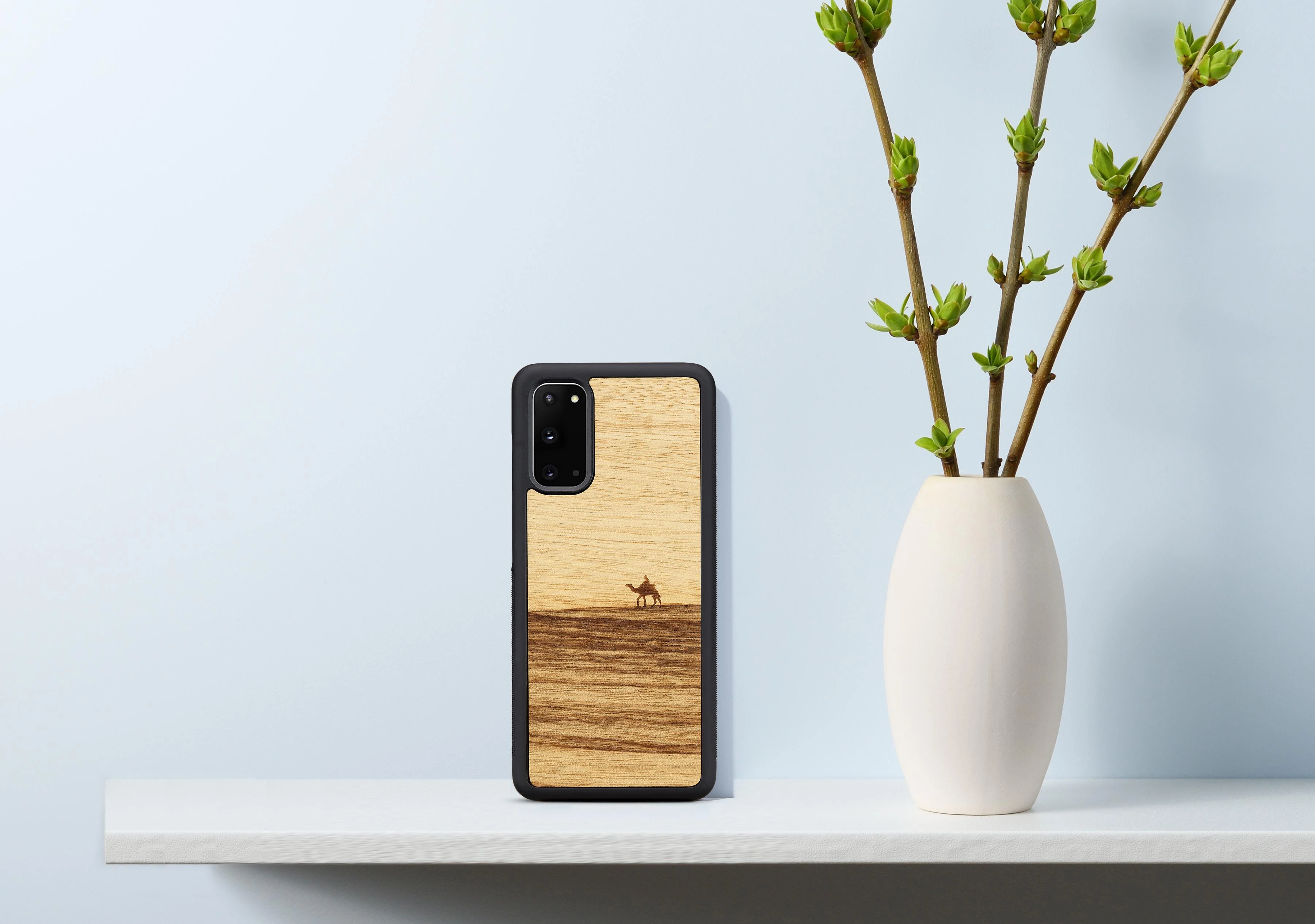 Dėklas MAN&WOOD case for Galaxy S20 terra juodas