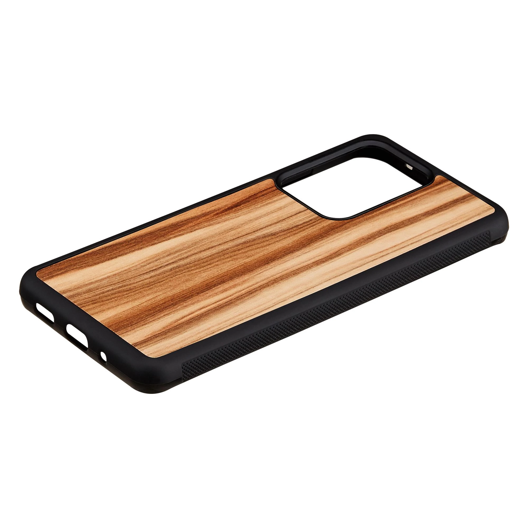 Dėklas MAN&WOOD case for Galaxy S20 Ultra cappuccino juodas
