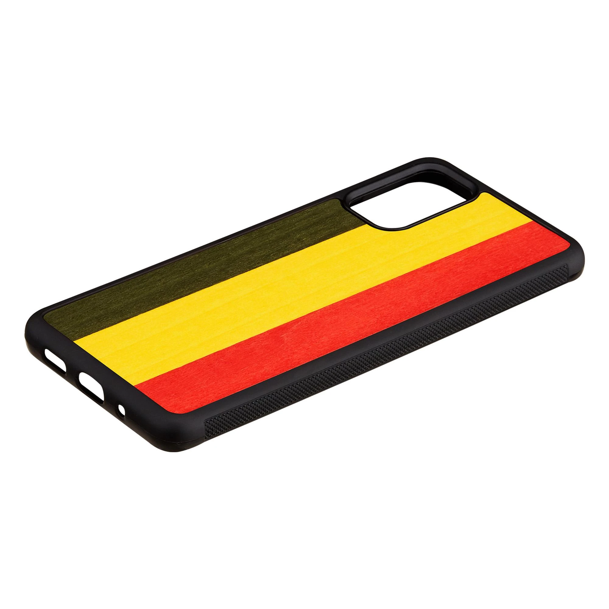 Dėklas MAN&WOOD case for Galaxy S20+ reggae juodas