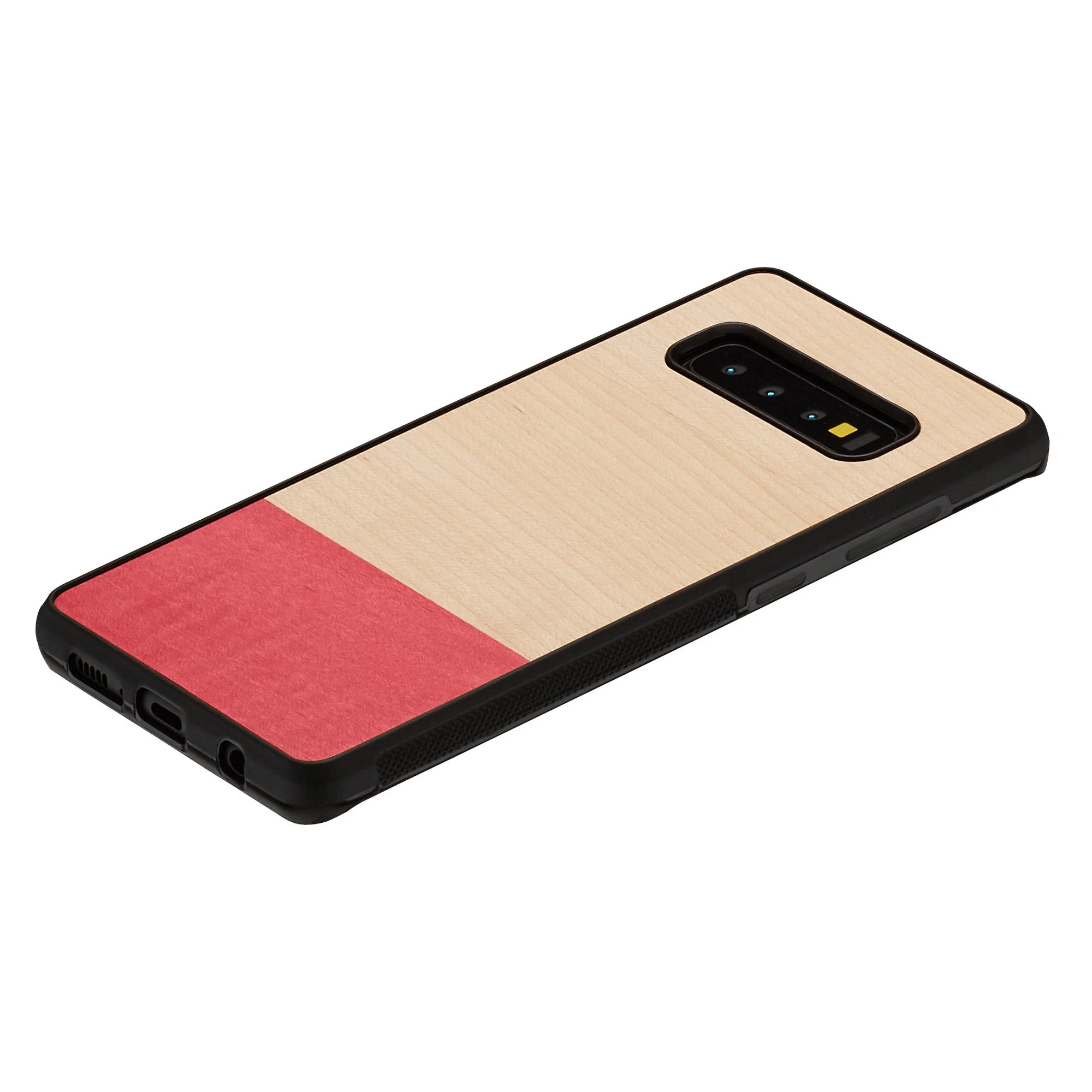 Dėklas MAN&WOOD SmartPhone case Galaxy S10 Plus miss match juodas