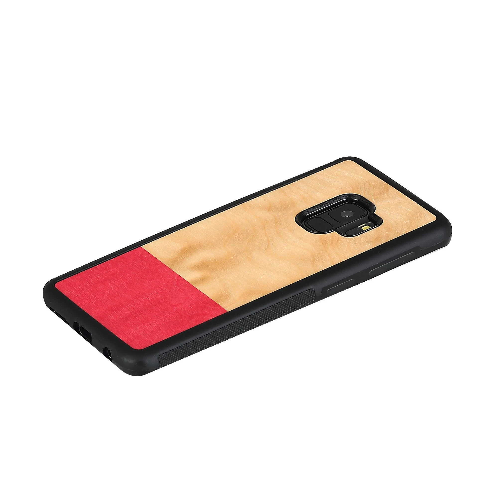 MAN&WOOD išmaniojo telefono dėklas „Galaxy S9 miss match“ juodas