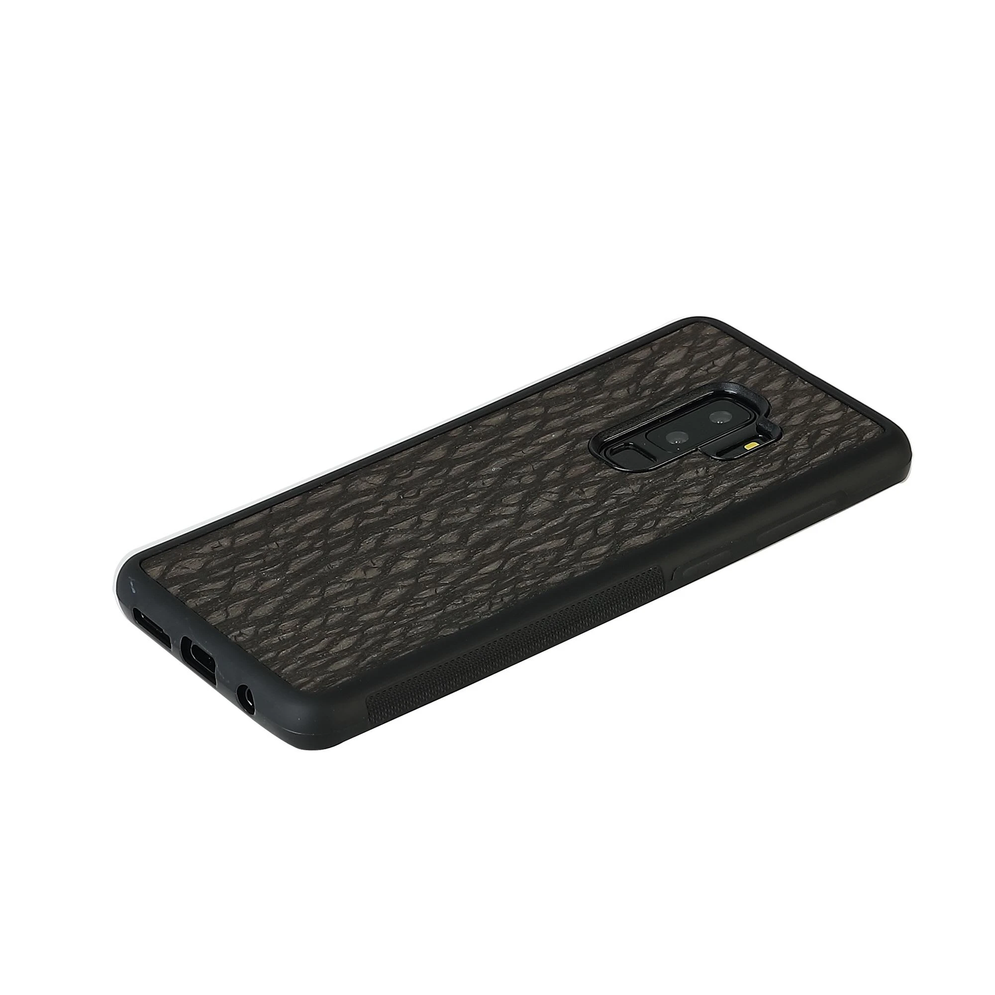 Dėklas MAN&WOOD SmartPhone case Galaxy S9 Plus carbalho juodas