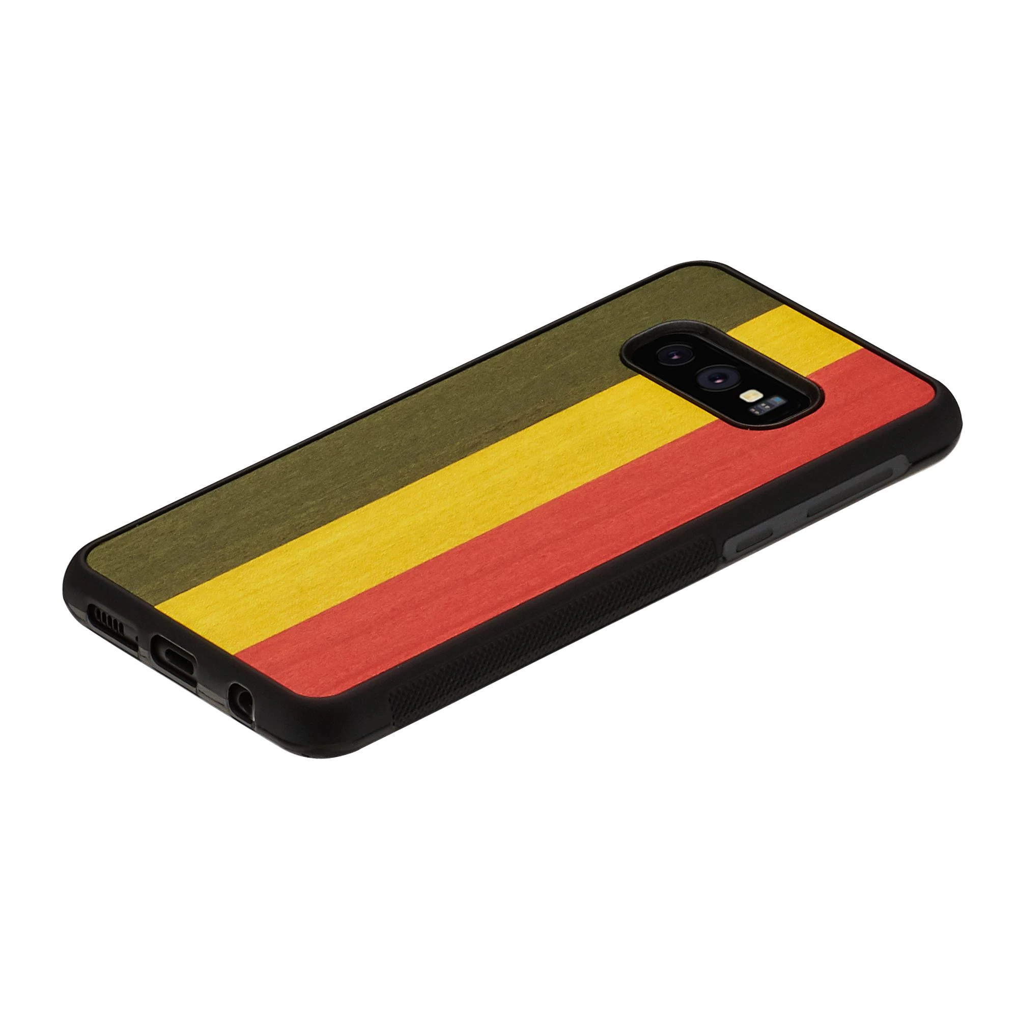 Dėklas MAN&WOOD SmartPhone case Galaxy S10e reggae juodas
