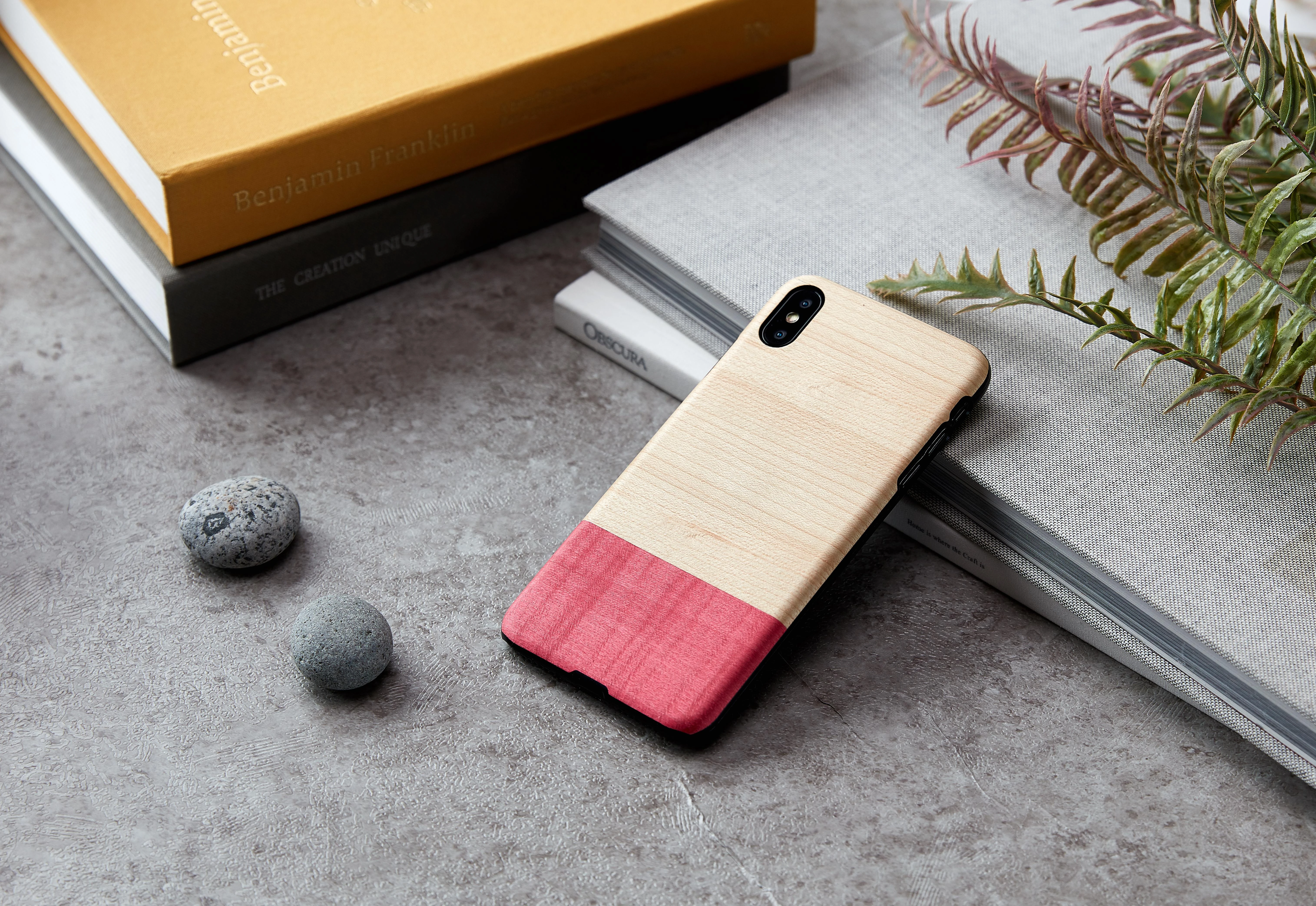 MAN Telefono dėklas iPhone XS Max, baltas