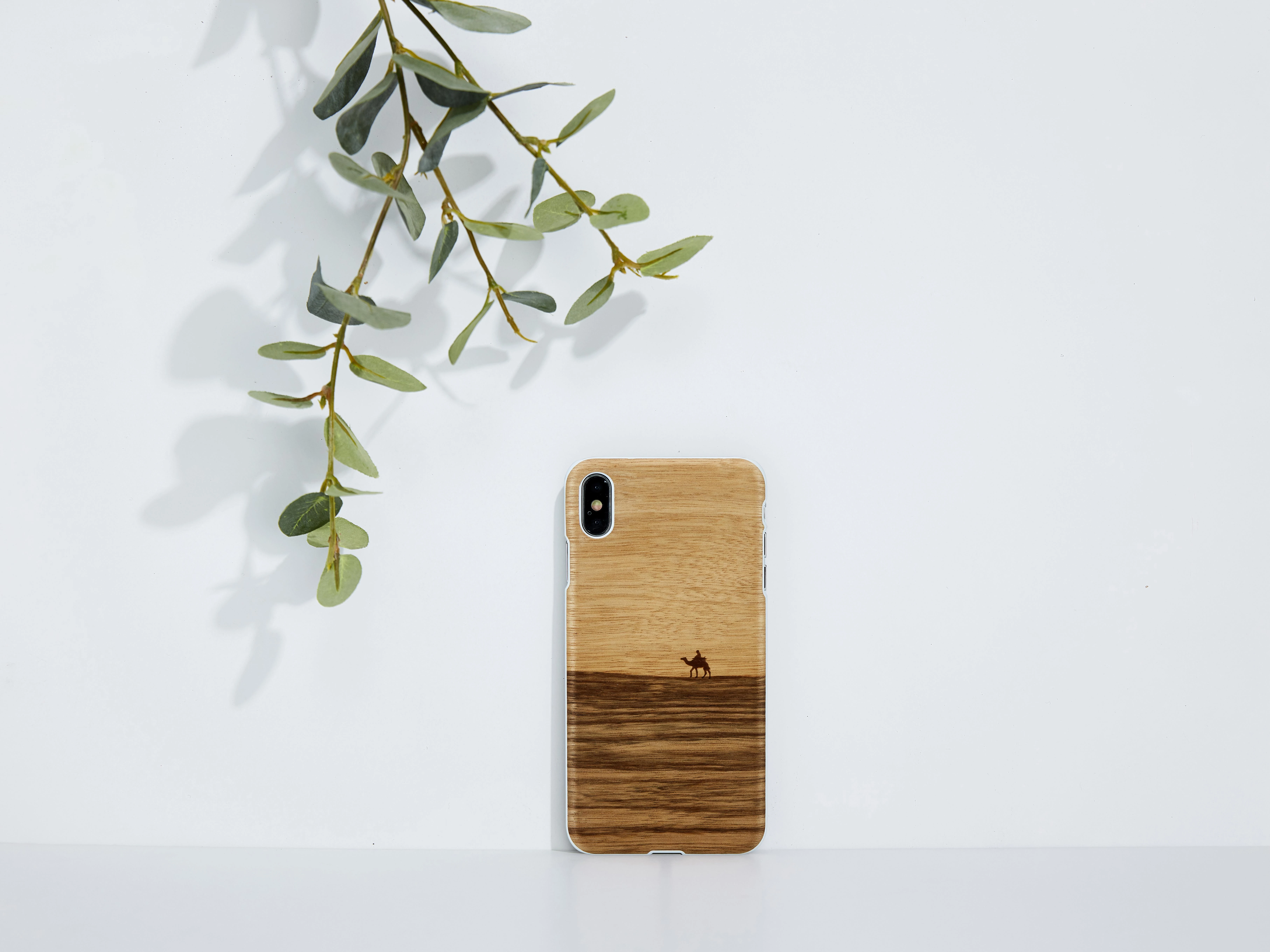 MAN Telefono dėklas iPhone XS Max, terra baltas