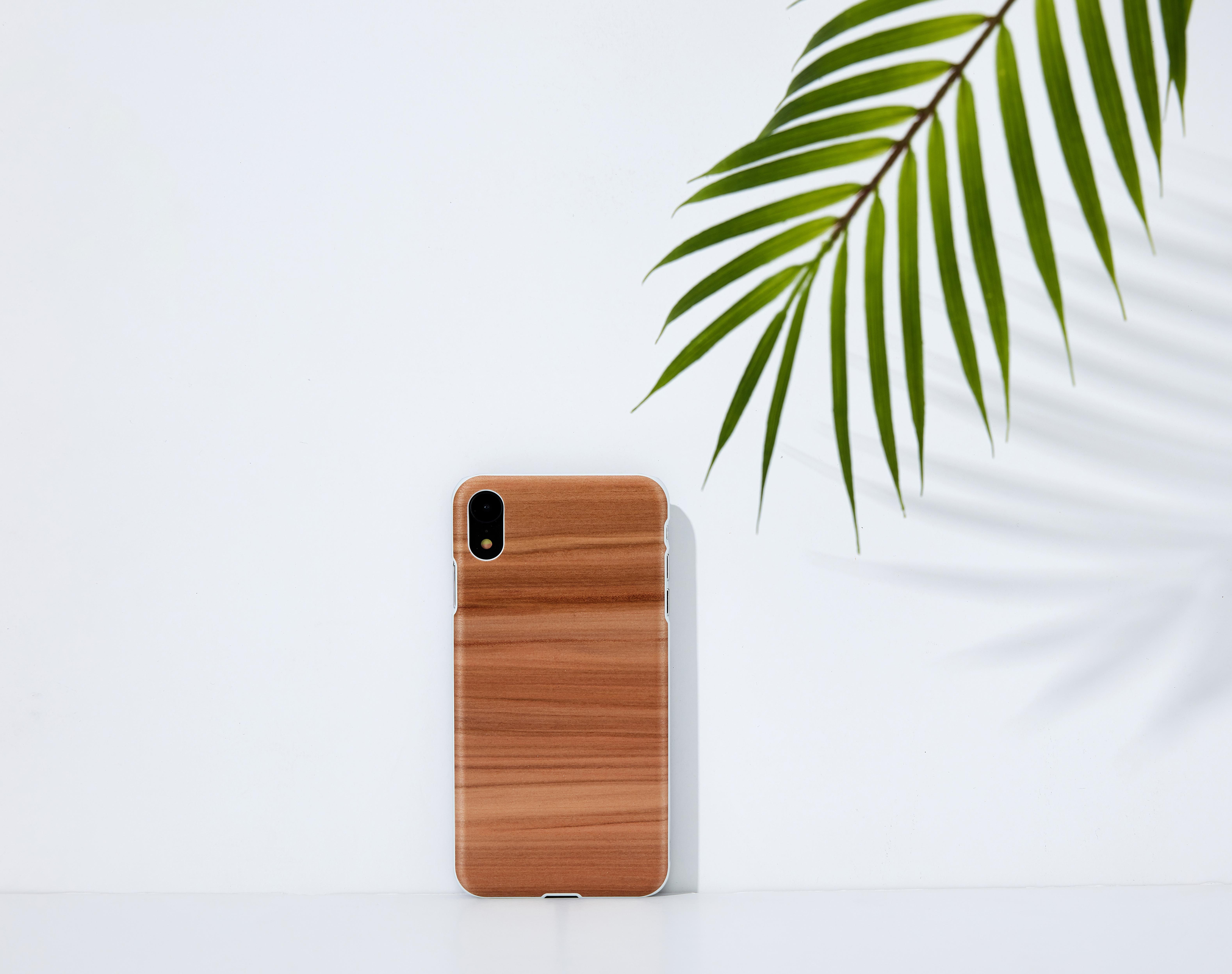 MAN Telefono dėklas iPhone XR, kapučino baltos spalvos