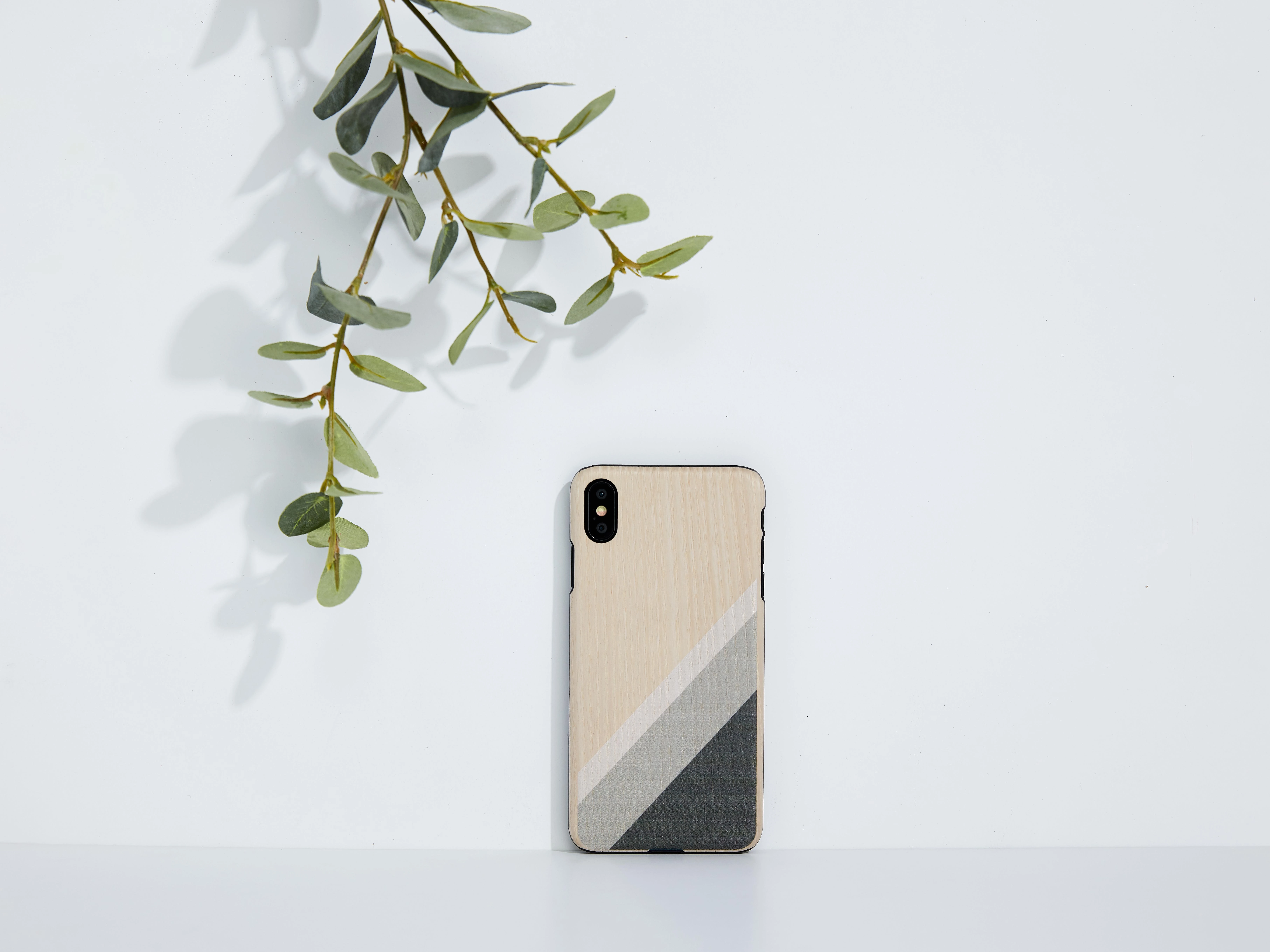 MAN Pilkas telefono dėklas iPhone XS Max