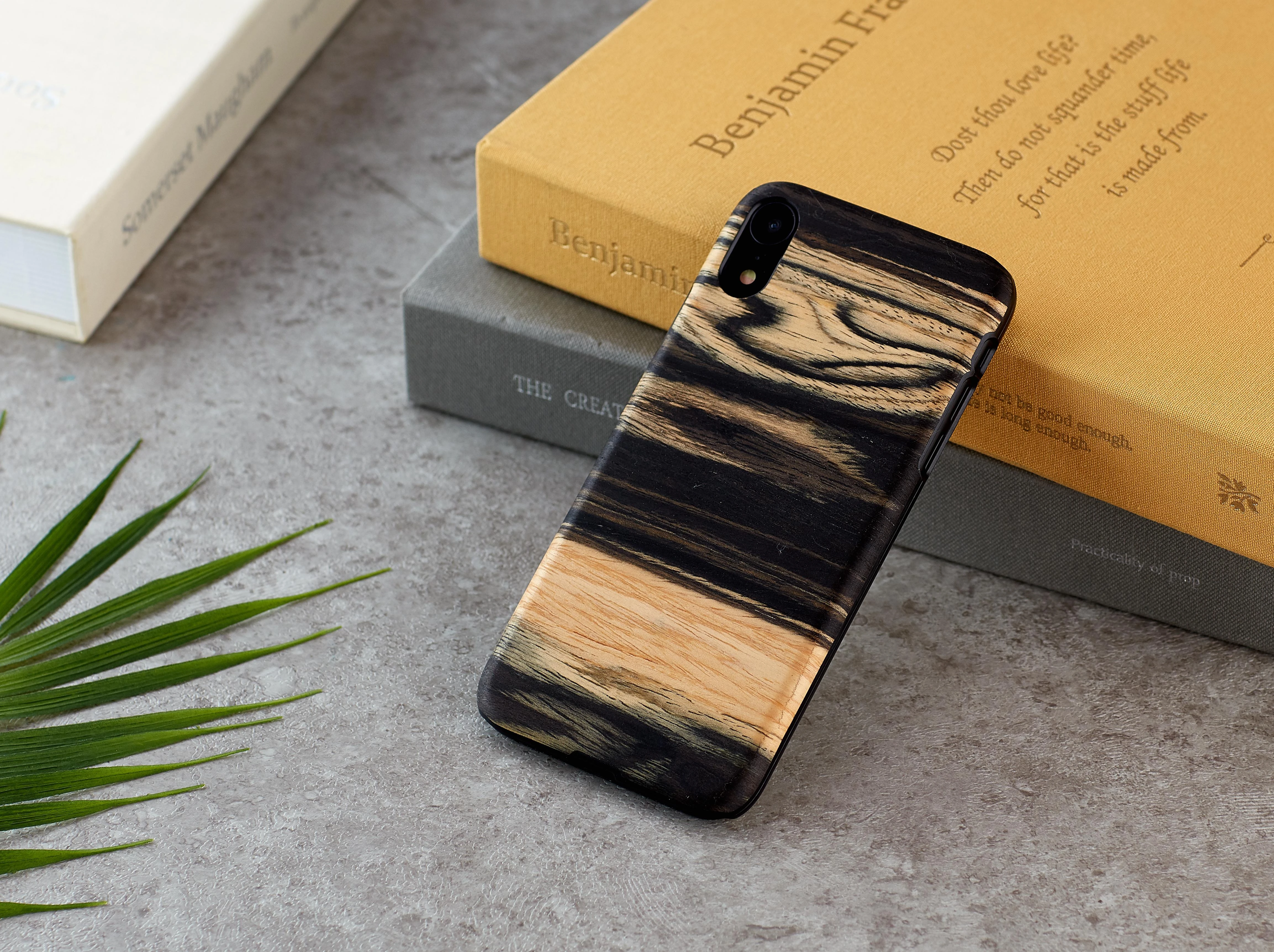 MAN Telefono dėklas iPhone XR iš natūralios medienos