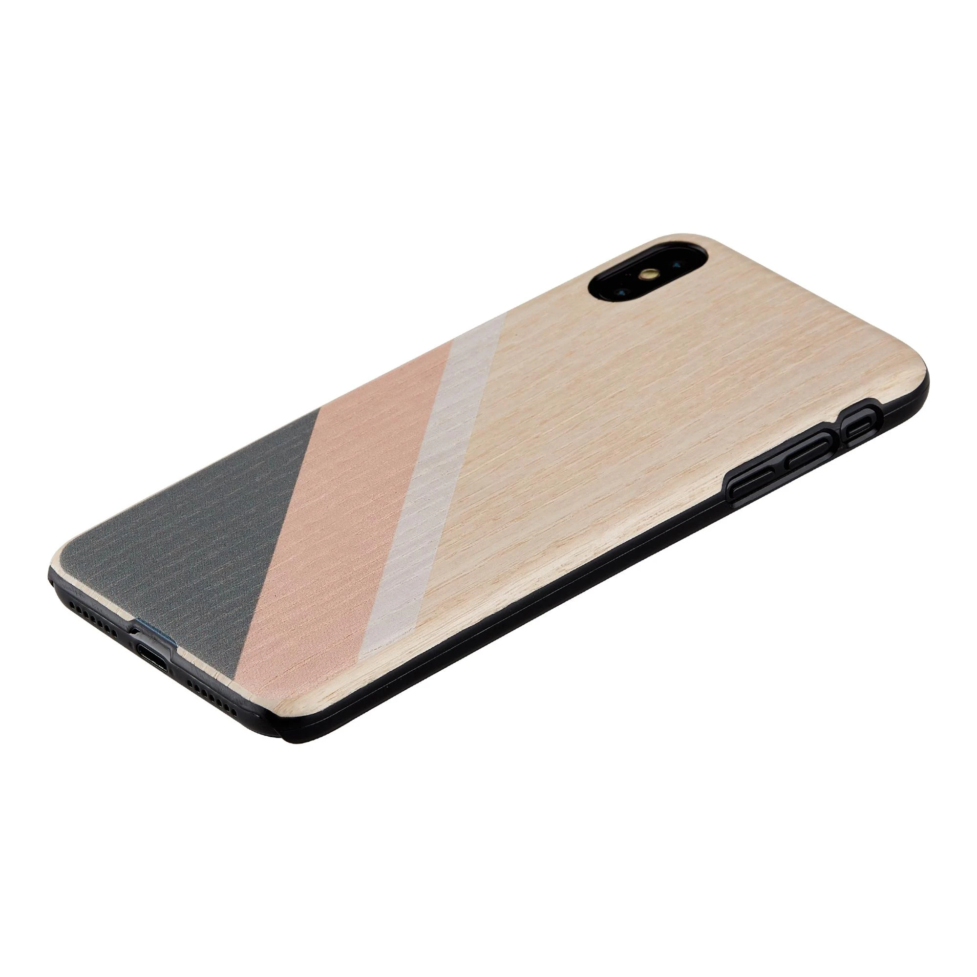 MAN Rožinė Telefono dėklas iPhone XS Max, Rožinė Suit Juodas