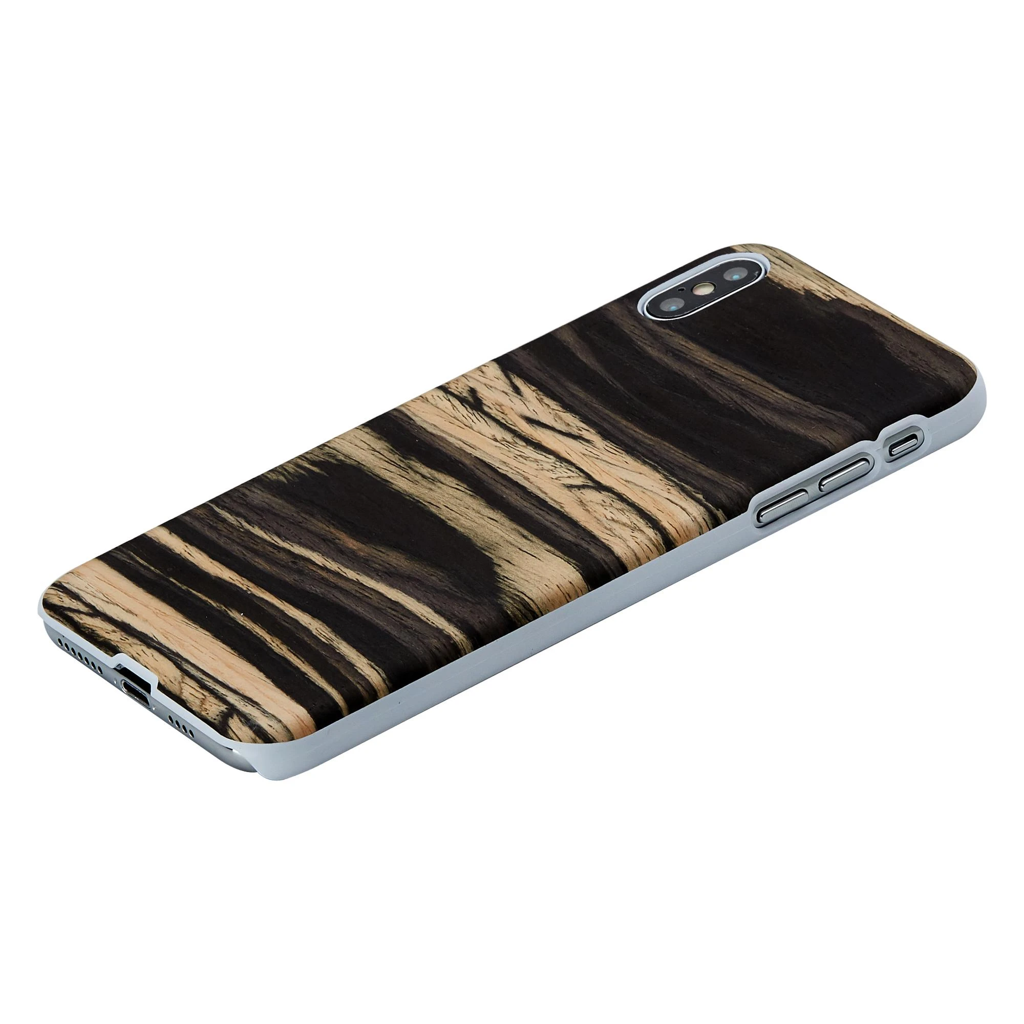 MAN Telefono dėklas iPhone XS Max, baltas ebenuotas