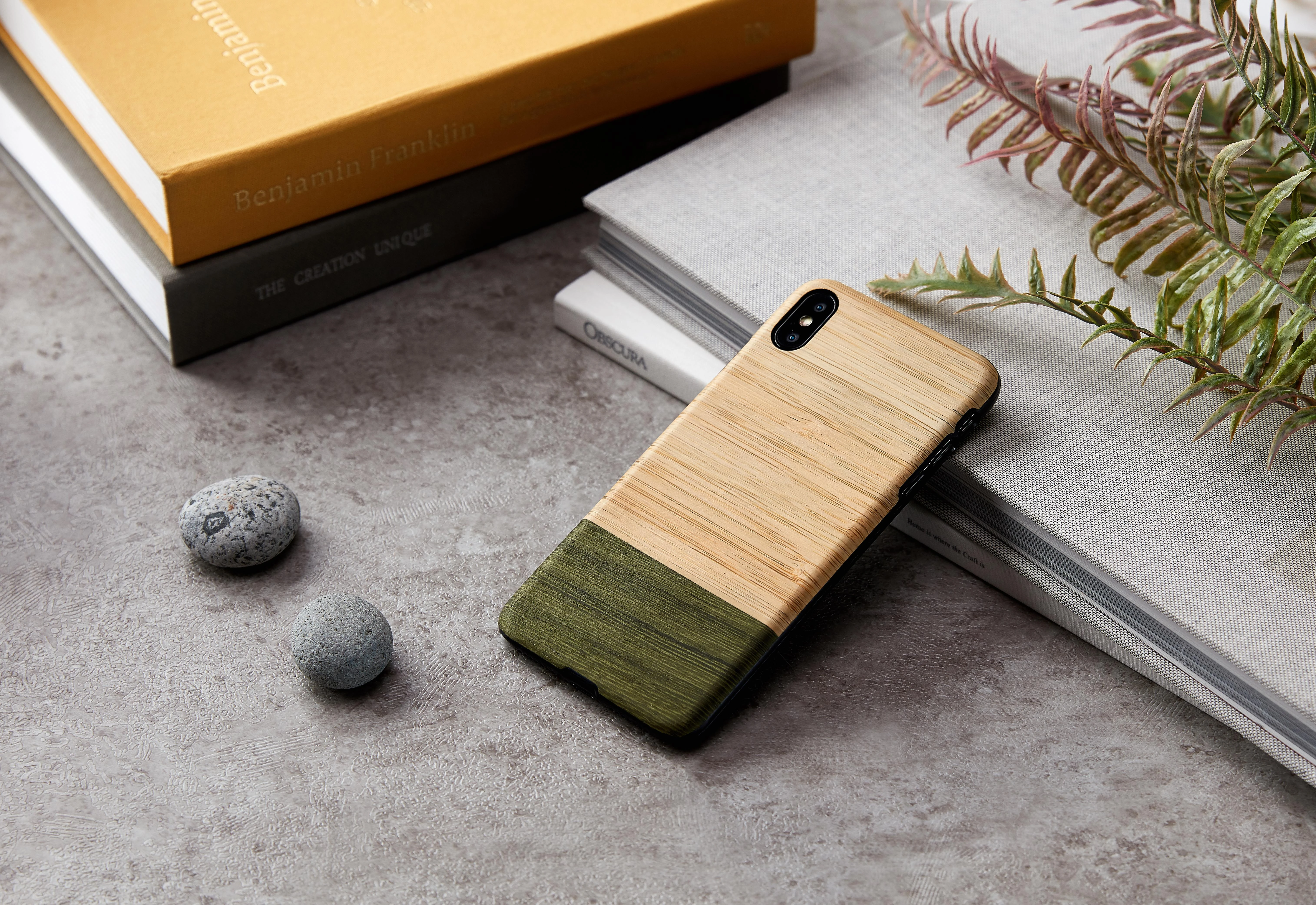 MAN Telefono dėklas iPhone XS Max, Bamboo Forest