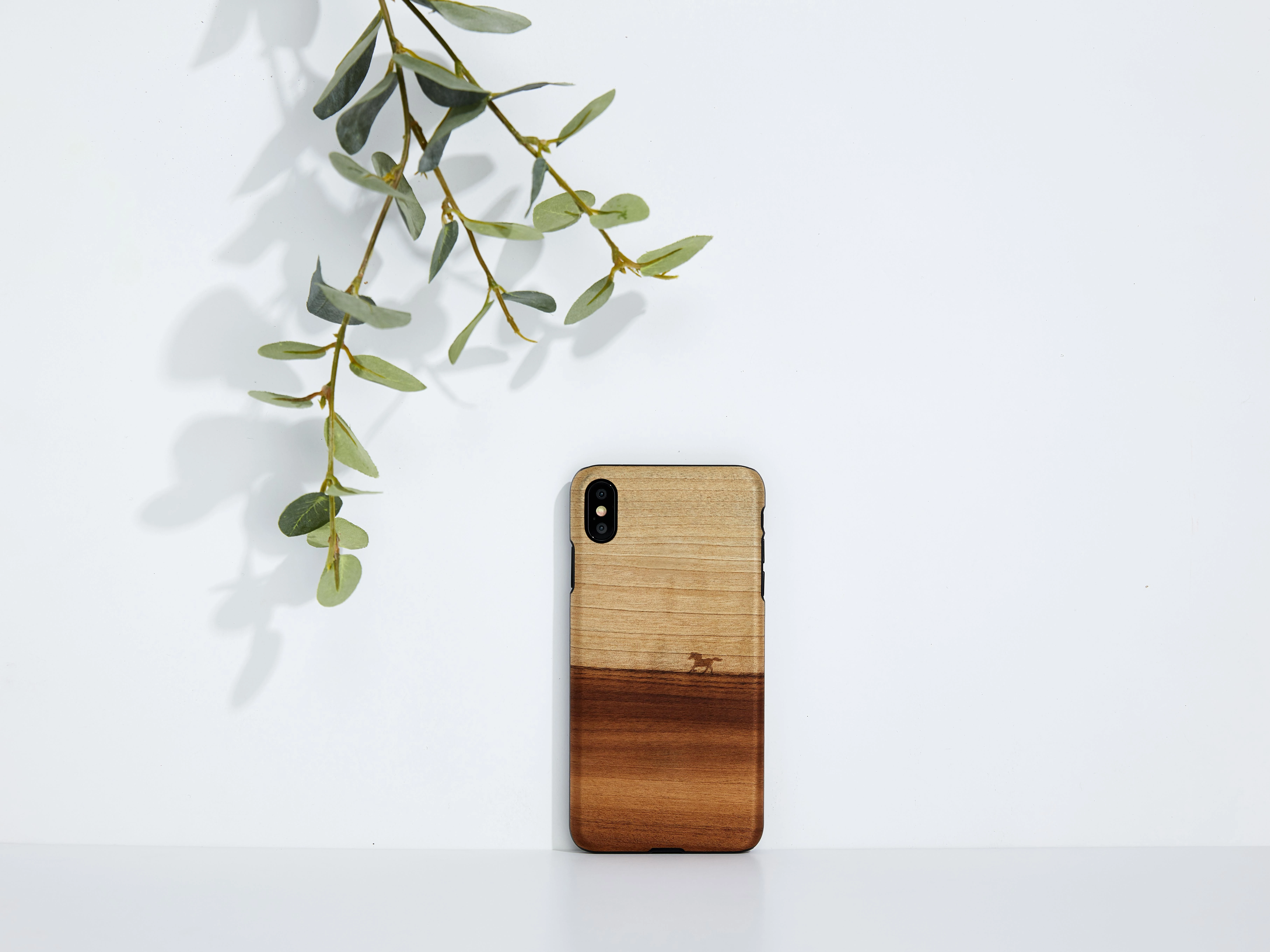 MAN Juodas telefono dėklas iPhone XS Max