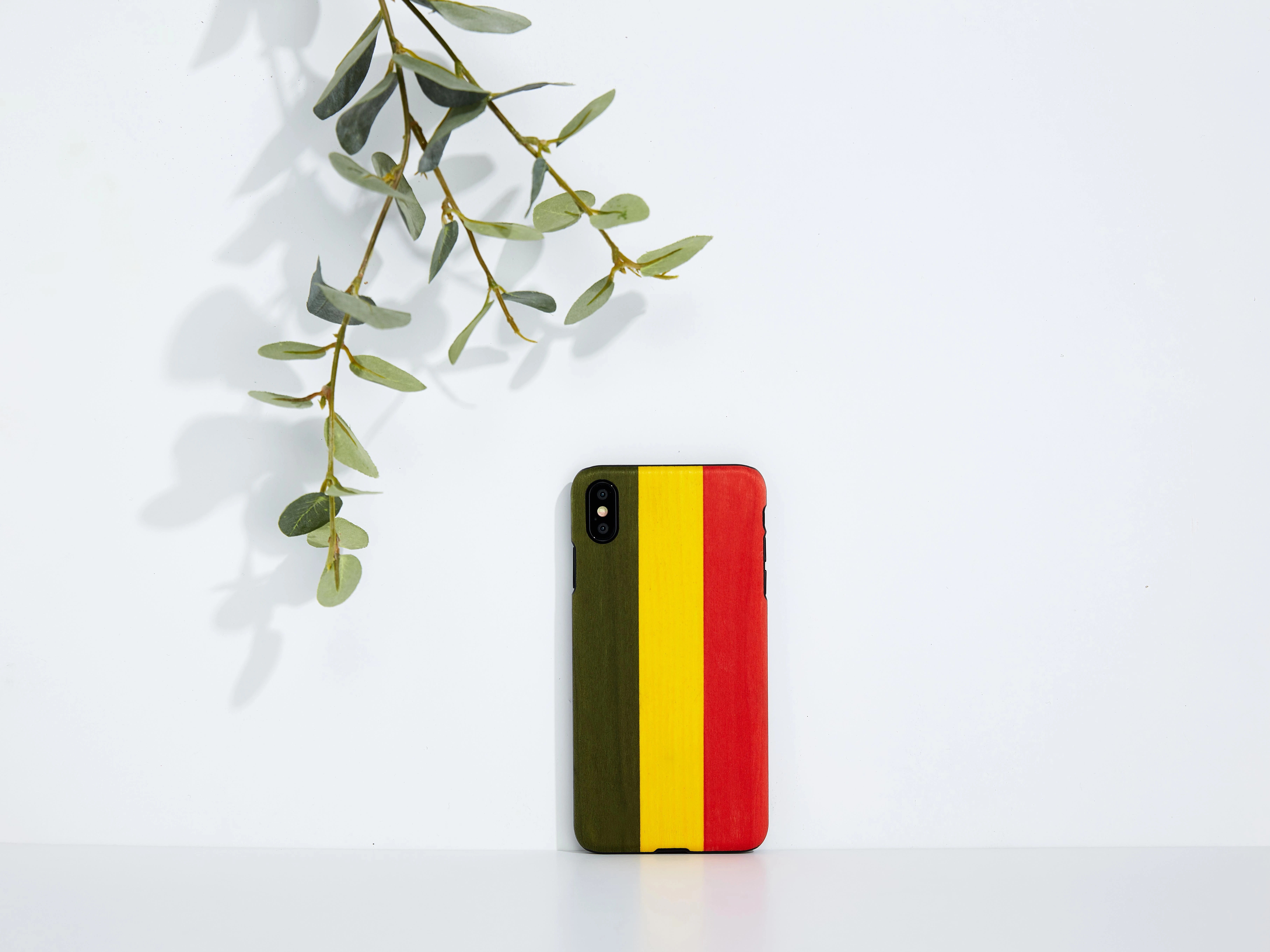 MAN Telefono dėklas iPhone XS Max, juodas „Reggae“