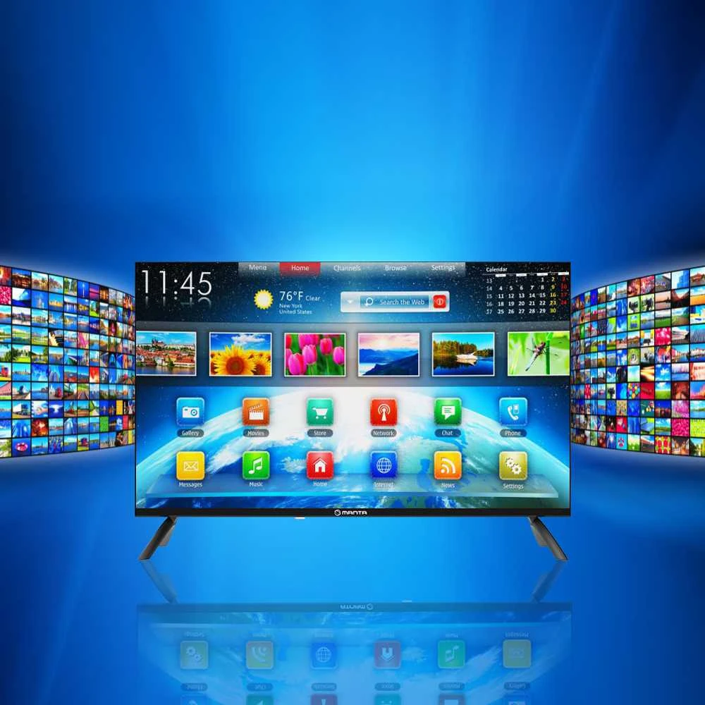 Televizorius „Manta 32LHA123E“ 32 colių HD išmanusis televizorius su „Android“