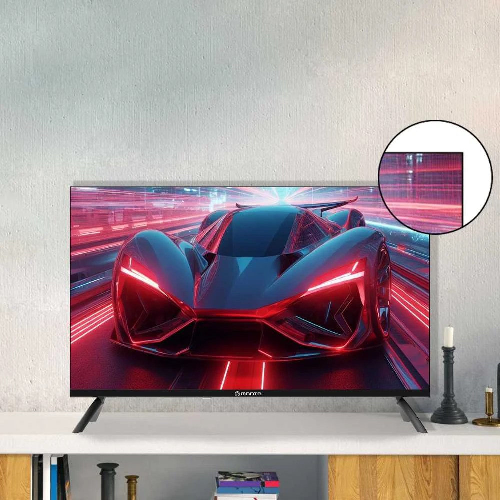 Televizorius „Manta 32LHA123E“ 32 colių HD išmanusis televizorius su „Android“