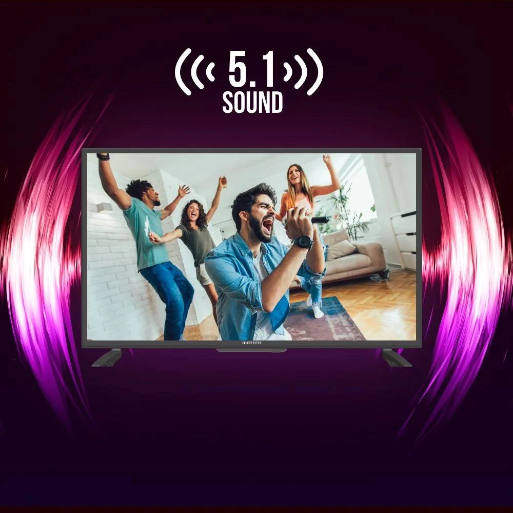 Televizorius Manta 43LUN120D LED 43'' 4K Ultra HD