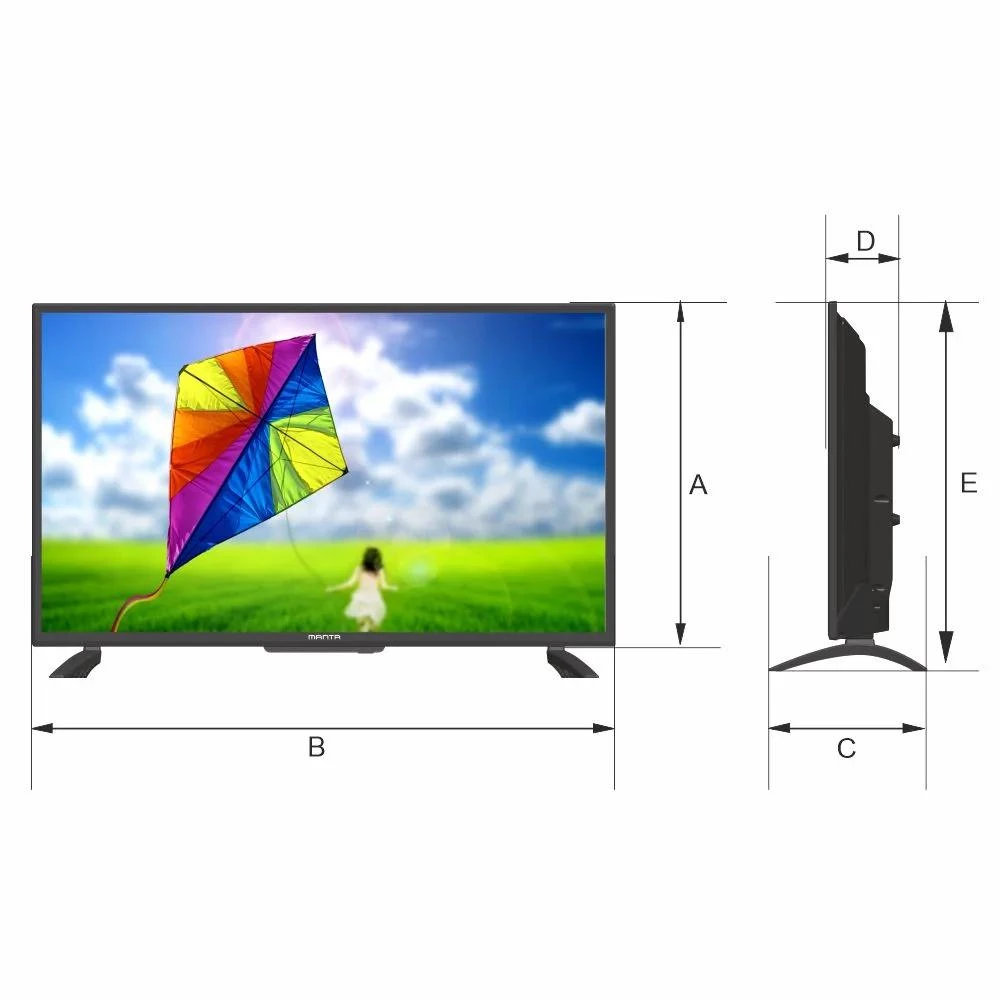 Televizorius Manta 43LUN120D LED 43'' 4K Ultra HD