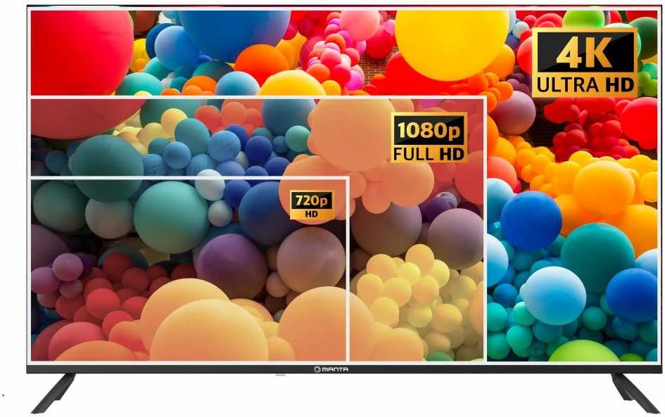 Manta 50LUA123E LED 50'' 4K Ultra HD Android televizorius