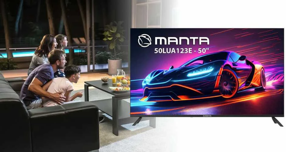 Manta 50LUA123E LED 50'' 4K Ultra HD Android televizorius