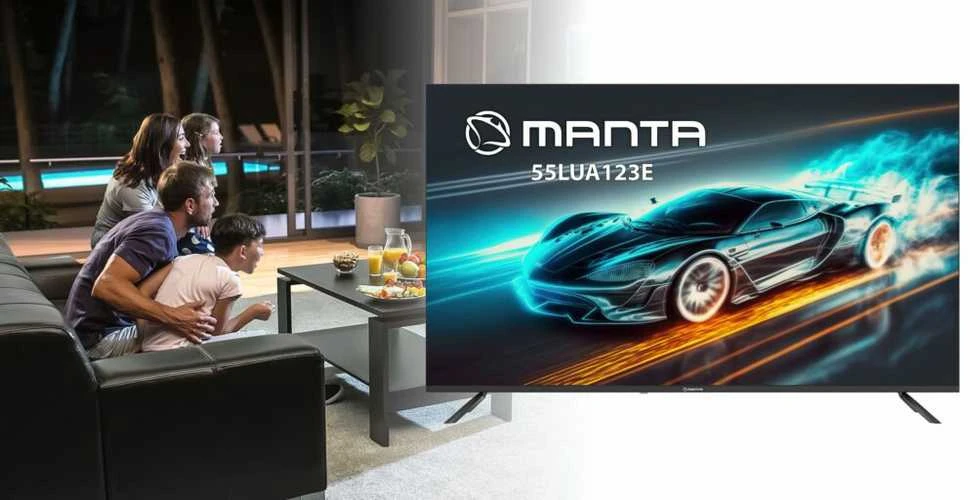 Televizorius Manta 55LUA123E LED 55'' 4K Ultra HD Android
