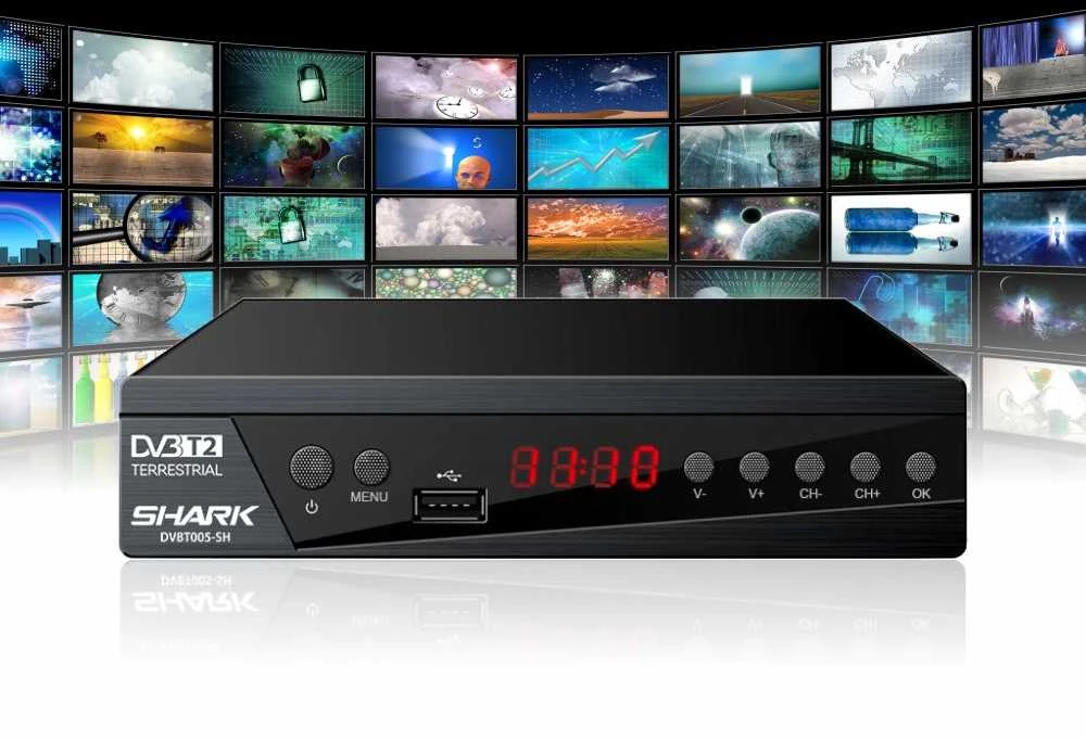 Manta DVBT005-SH Imtuvas for TV DVBT-T2/HEVC SHARK