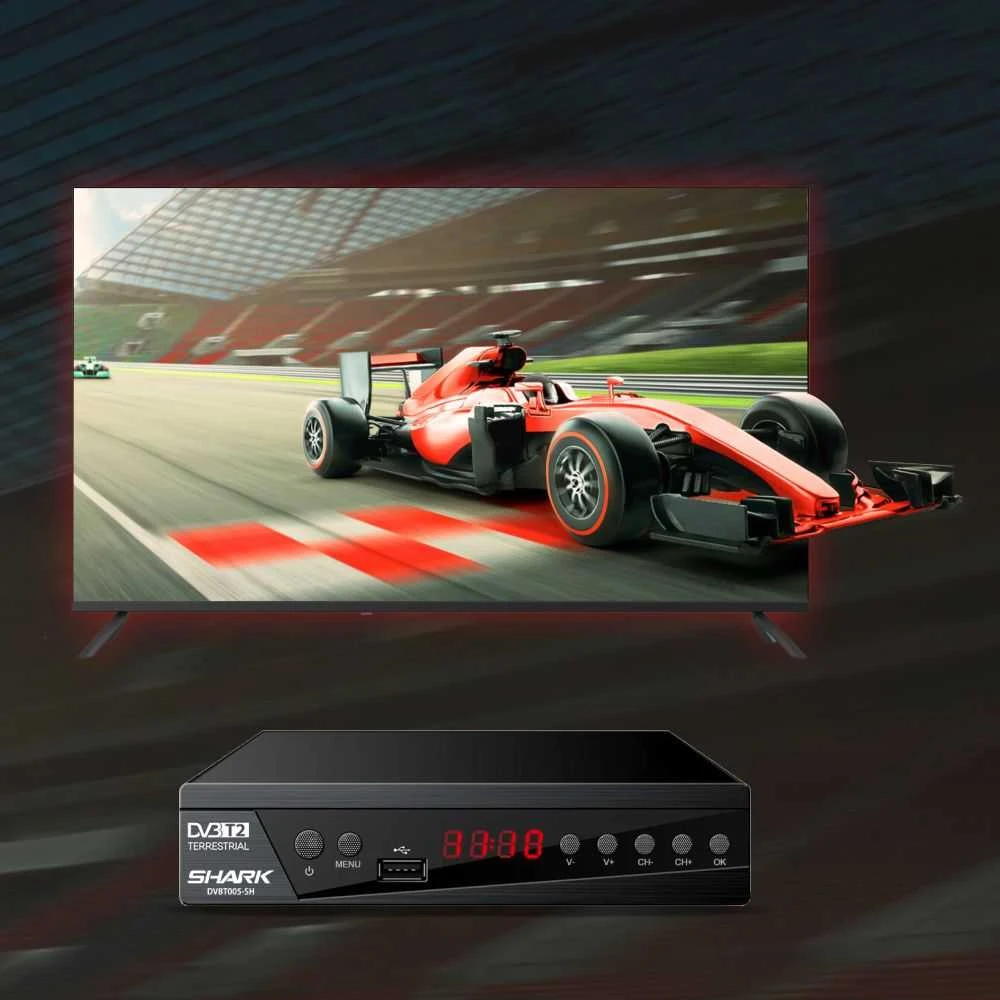 Manta DVBT005-SH Imtuvas for TV DVBT-T2/HEVC SHARK