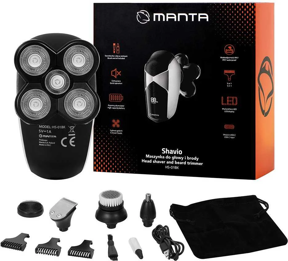 Manta HS-01BK Shavio