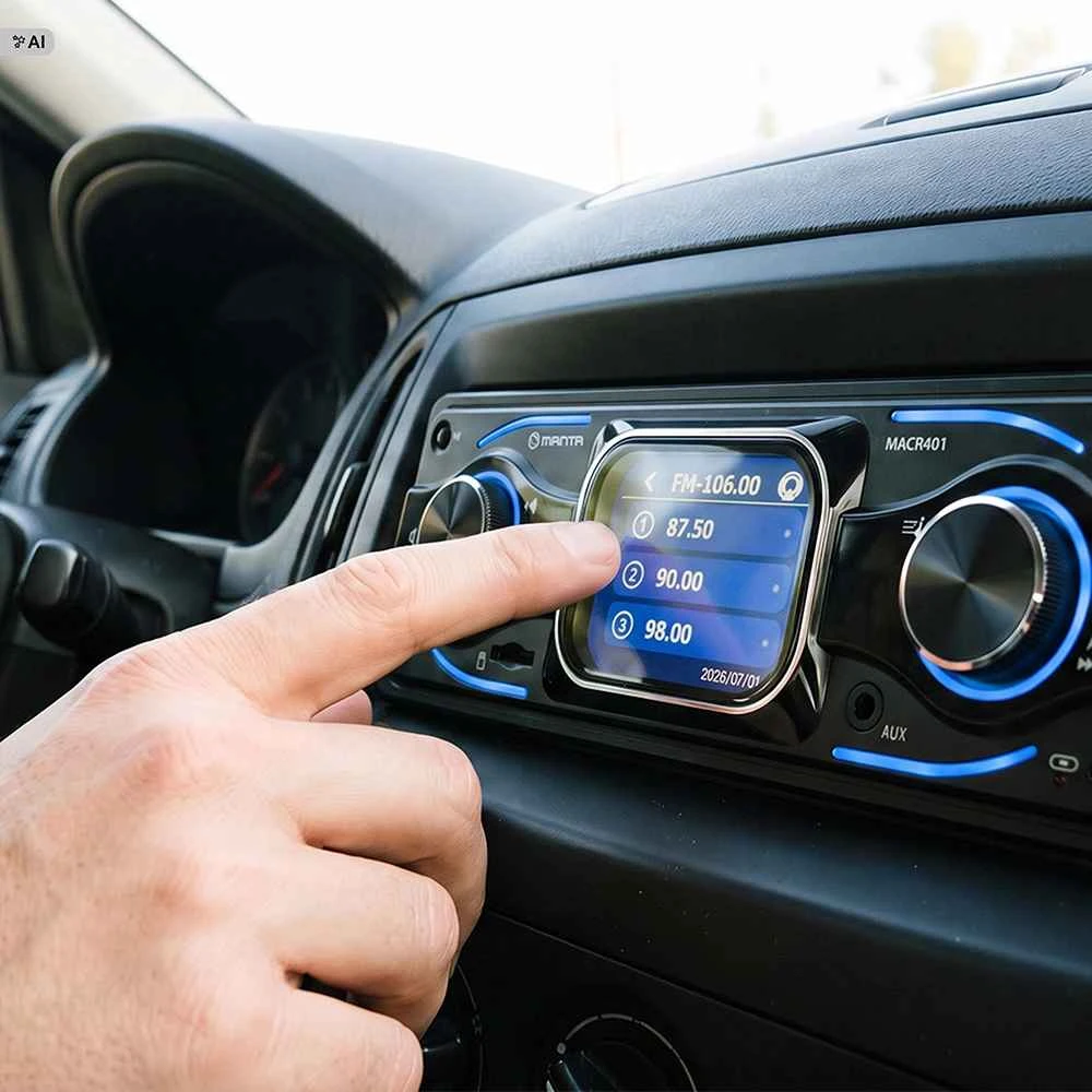 Manta MACR401 Vancouver, Car Radio