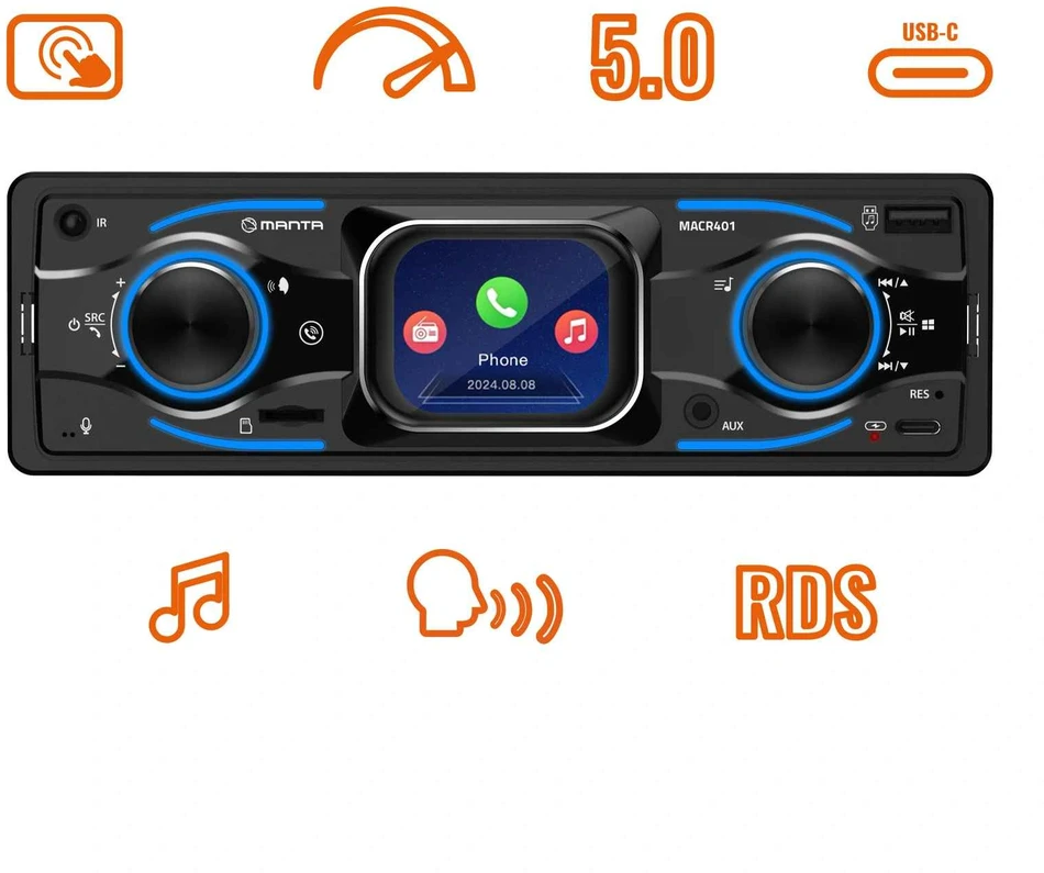 Manta MACR401 Vancouver, Car Radio