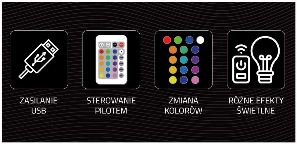 „Manta MASNL132RGB“ stiliaus neoninės šviesos ŽAIDĖJŲ ZONA