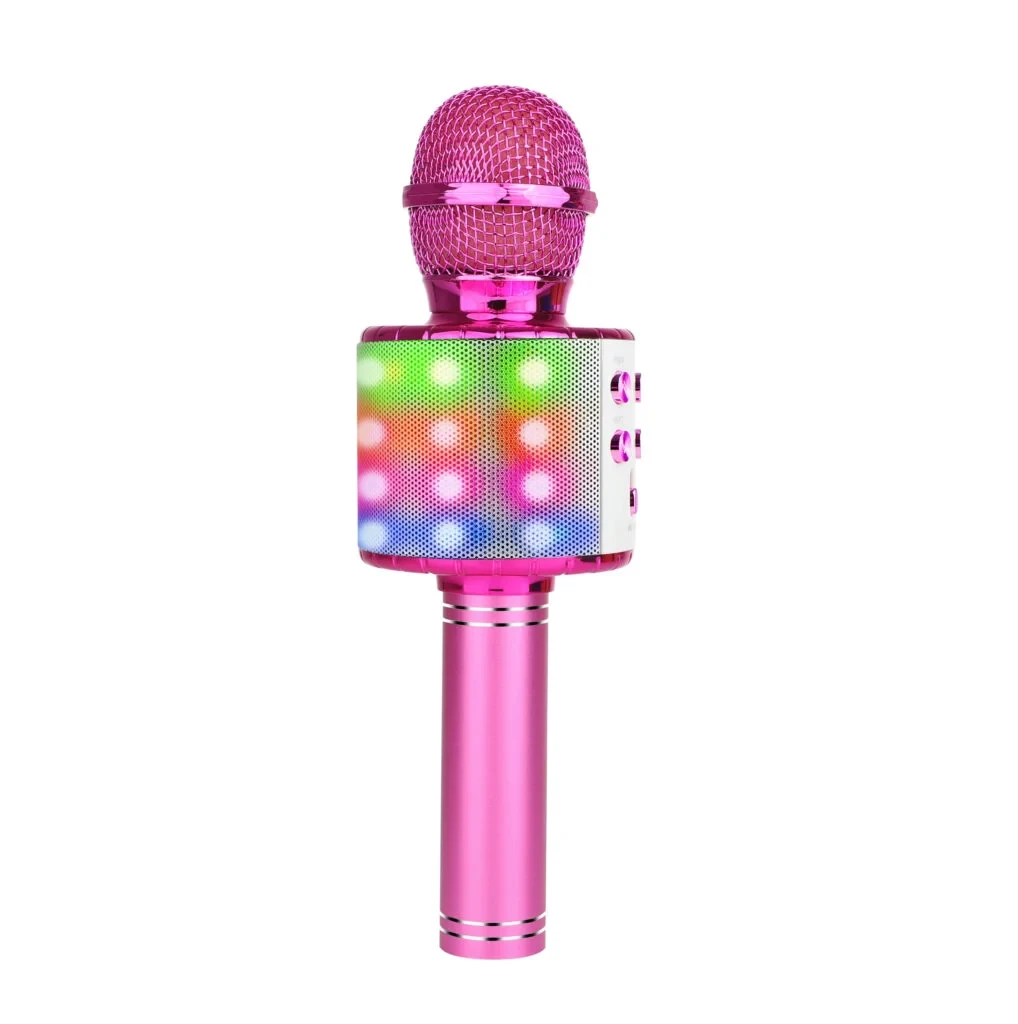 MANTA Mikrofonas su głośnikiem Bluetooth MIC21-PKL rožinė
