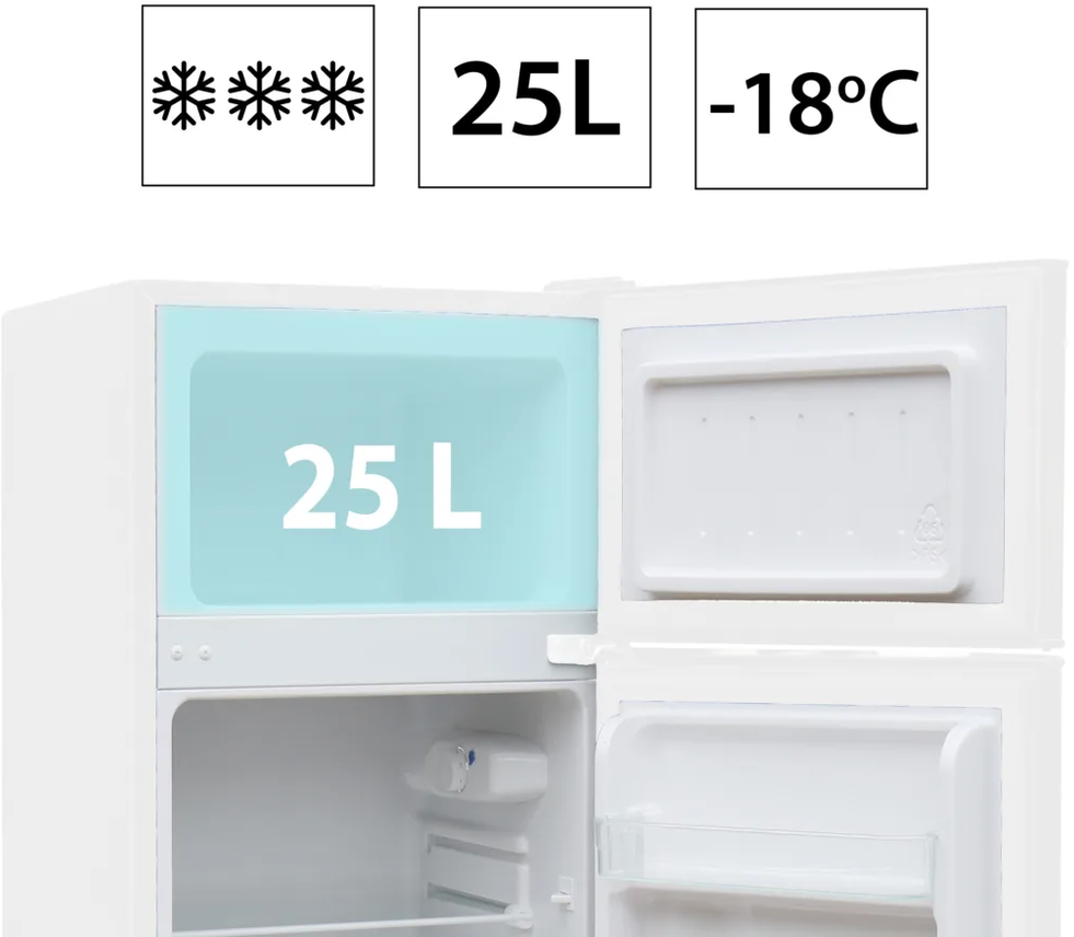 Manta MM545DWH Šaldytuvas 88L Baltas