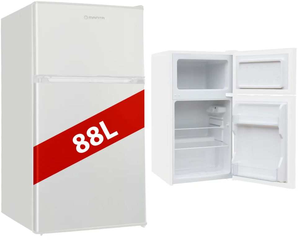 Manta MM545DWH Šaldytuvas 88L Baltas